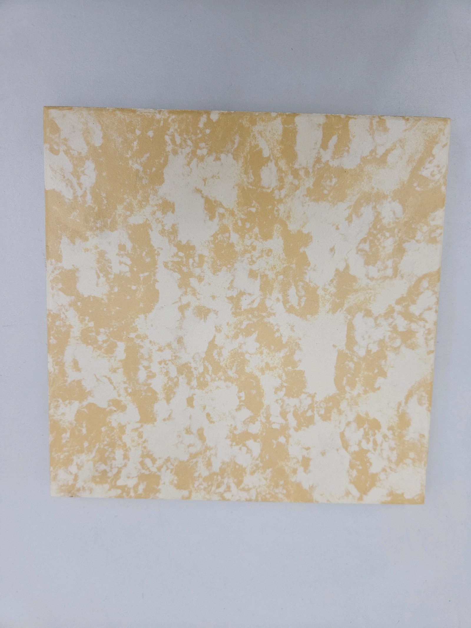lot 16 image: Pallet of Speckled Yellow Agrob Buchtal German Porcelain Stone Tiles 8x8 (60 Boxes)