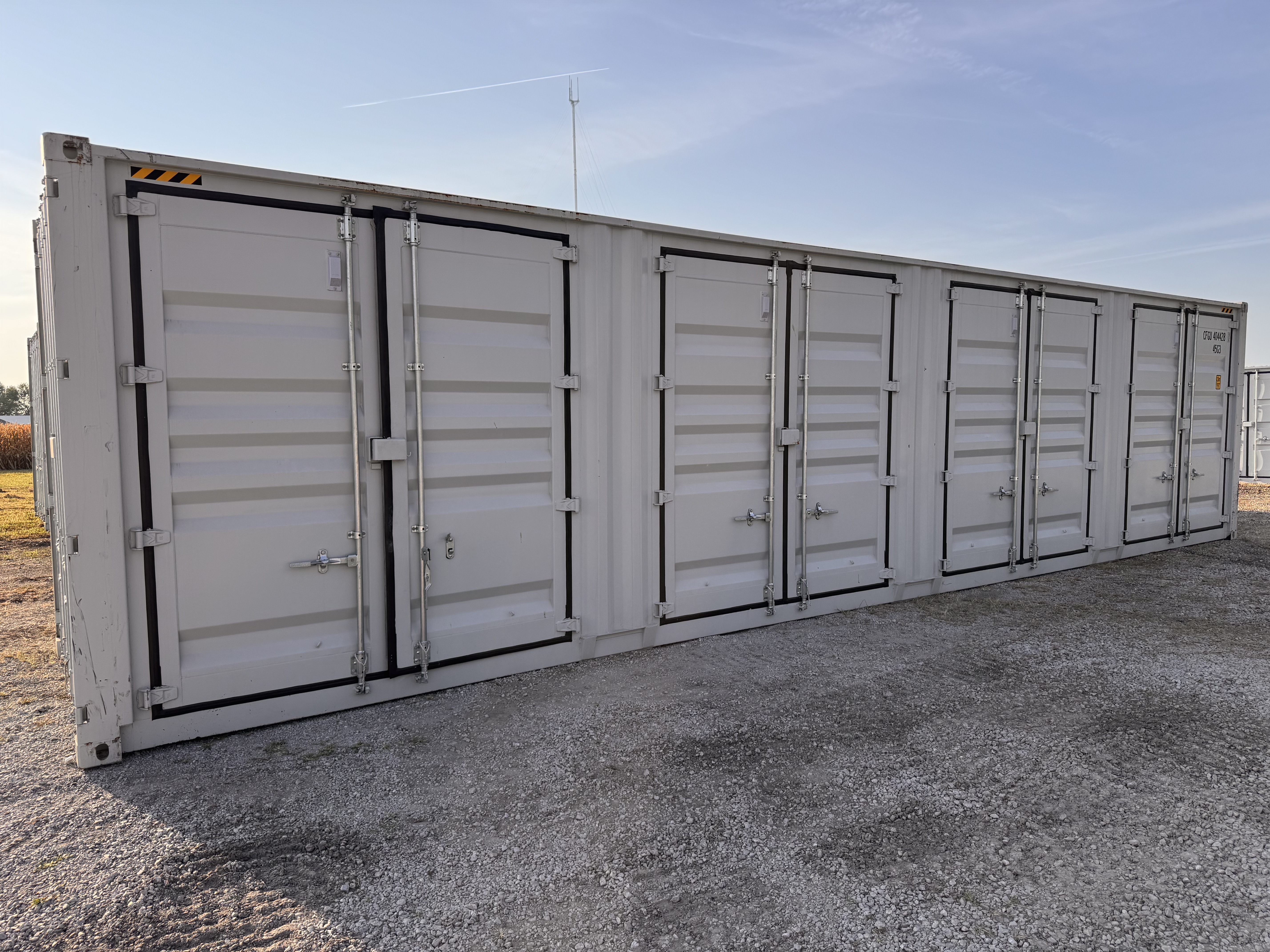lot 1 image: 40 High Cube  Multi-Door Container