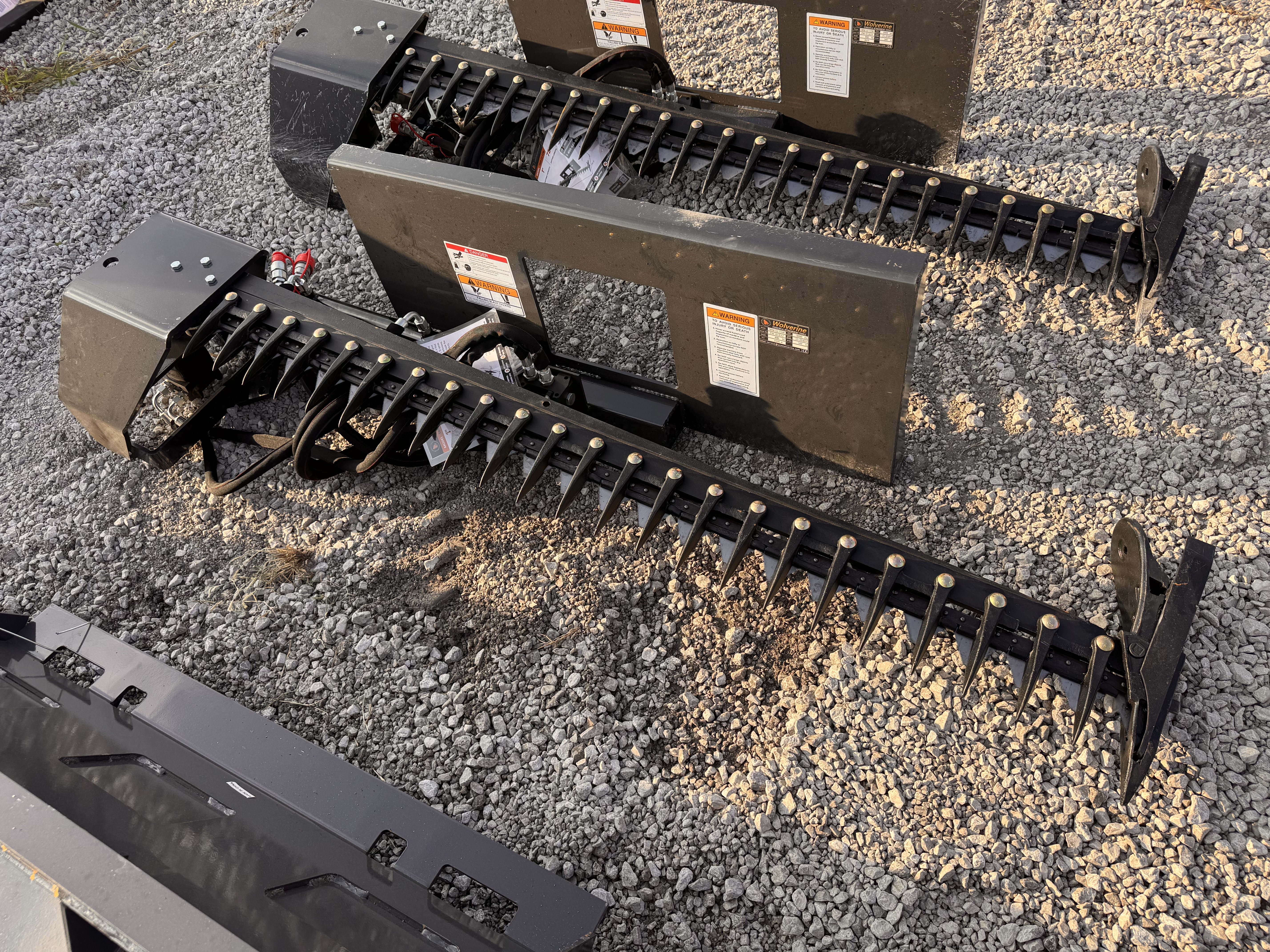 lot 11 image: Wolverine Skid Steer Sickle Bar Mower (SBM-12-72W)