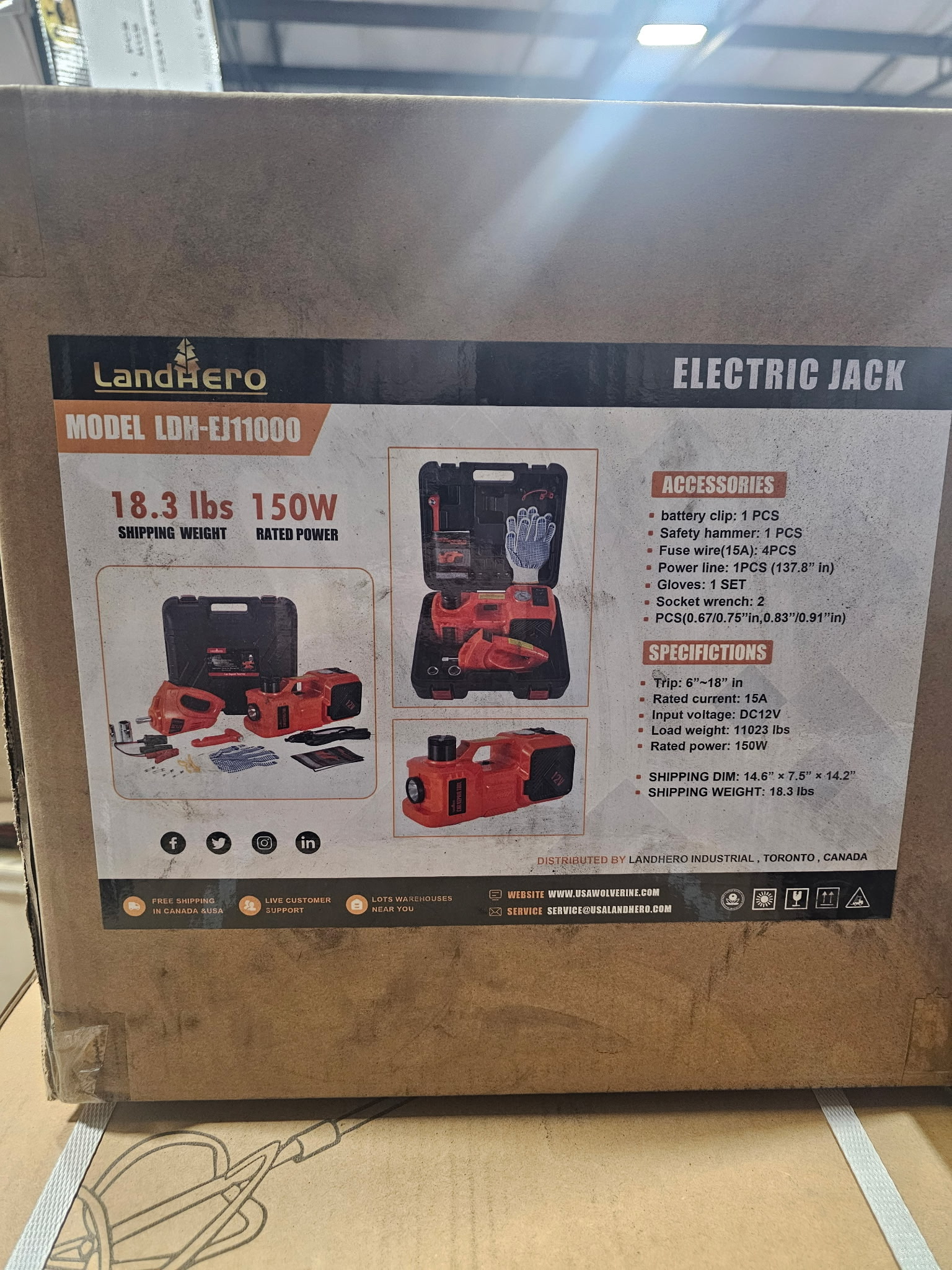 lot 129 image: ELECTRIC JACK