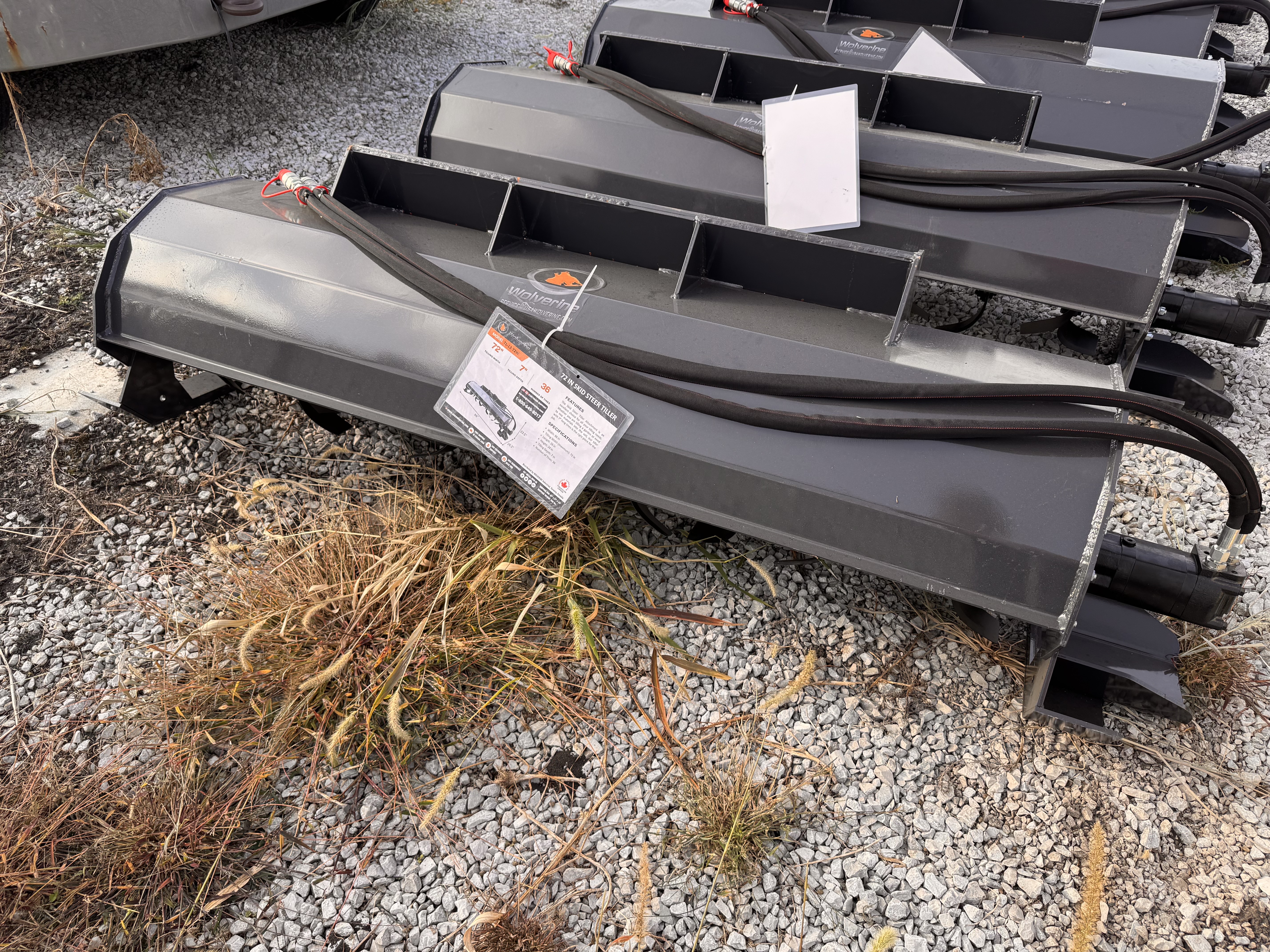 lot 140 image: Wolverine 72 Skid Steer Tiller