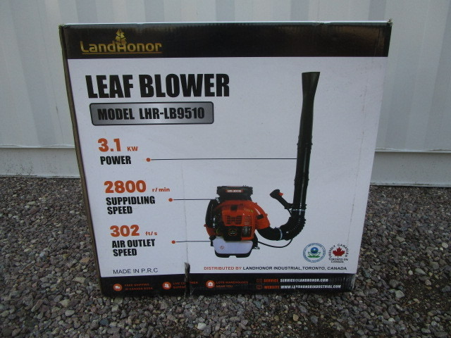 lot 187 image: LandHero Backpack Leaf Blower