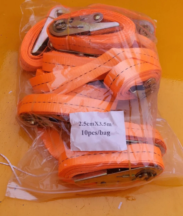 lot 38 image: Rachet Strap Bind Belts (approx 50)