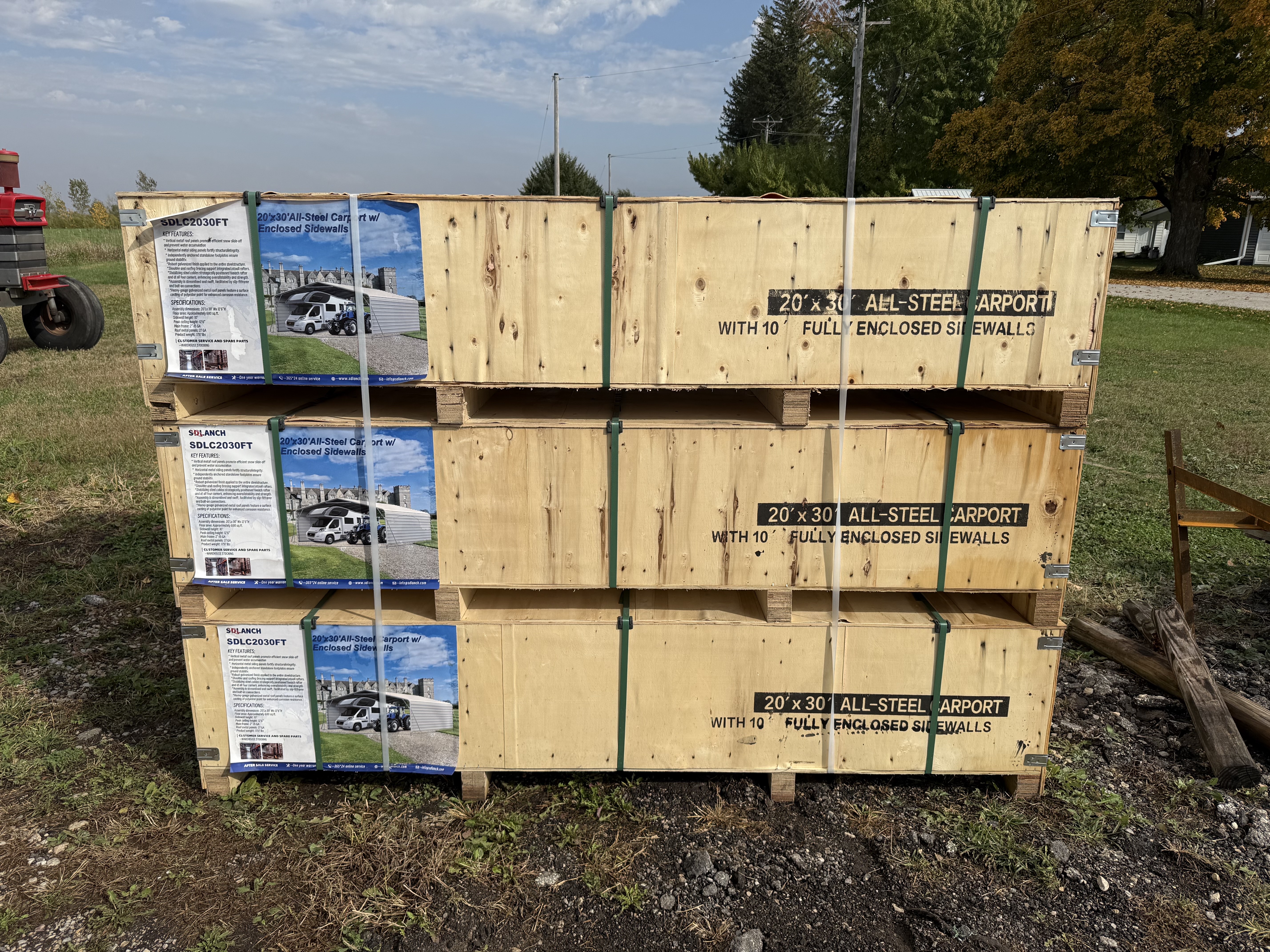 lot 54 image: SDLANCH High End Carport 20 x 30