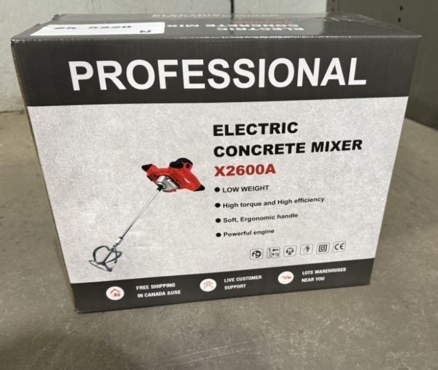 lot 59 image: Landhonor Paddle Mixer (LHR-PAM1200)