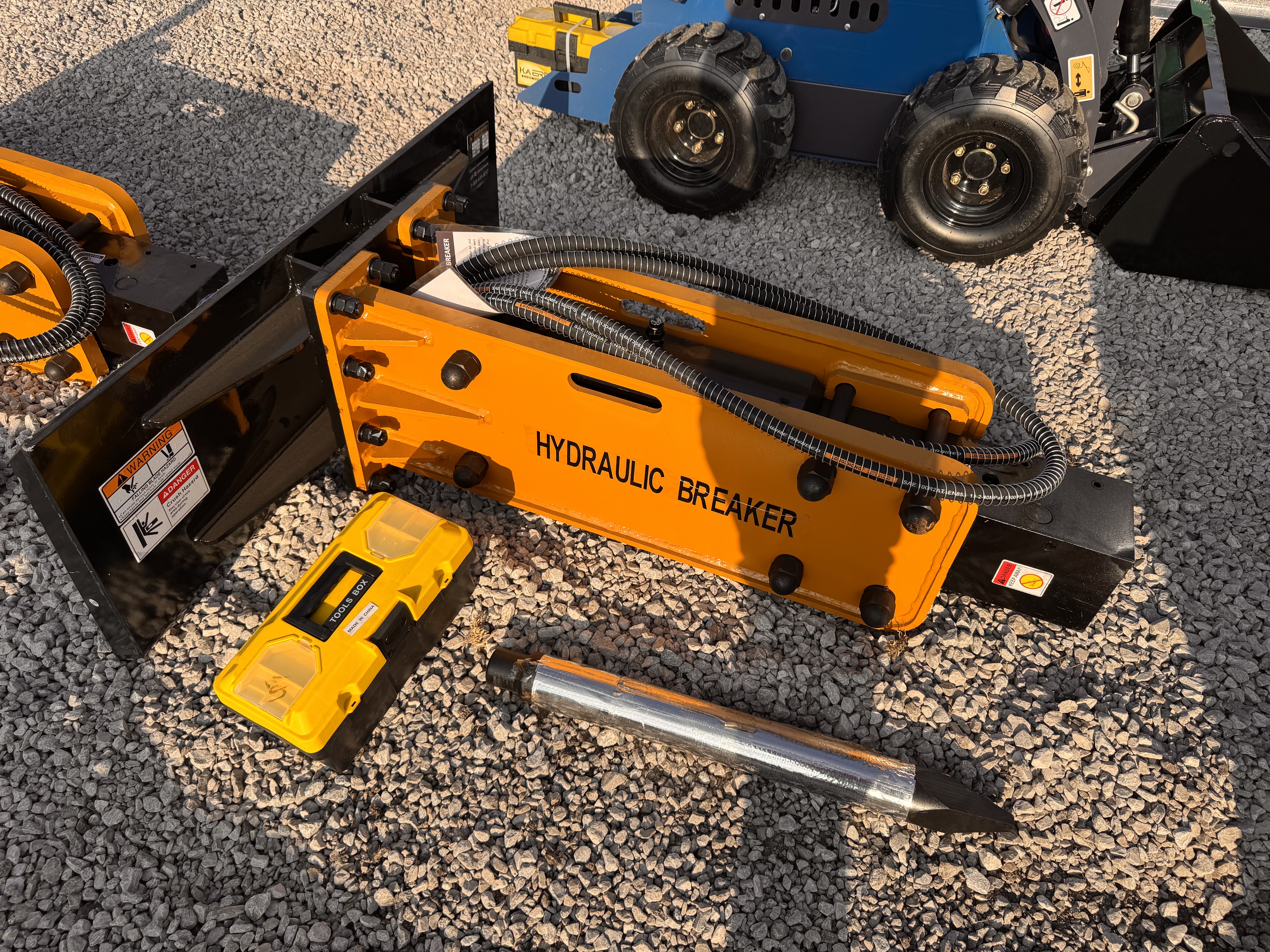 lot 70 image: Wolverine Skid Steer ZW-750 Concrete Breaker