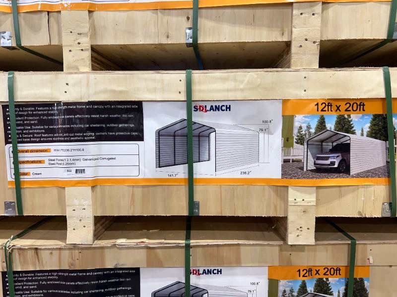 lot 71 image: 12x20 Carport SDLC1220