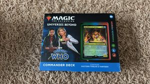 Magic the Gathering Universes Beyond Doctor Who Sealed Commander Deck BRAND NEW!