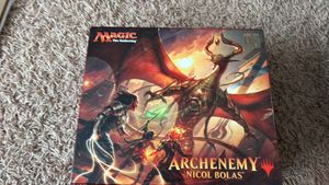 Magic the Gathering Archenemy Nicol Bolas Game Complete