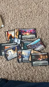 Magic the Gathering Universes Beyond Doctor Who Oversized Card Lot