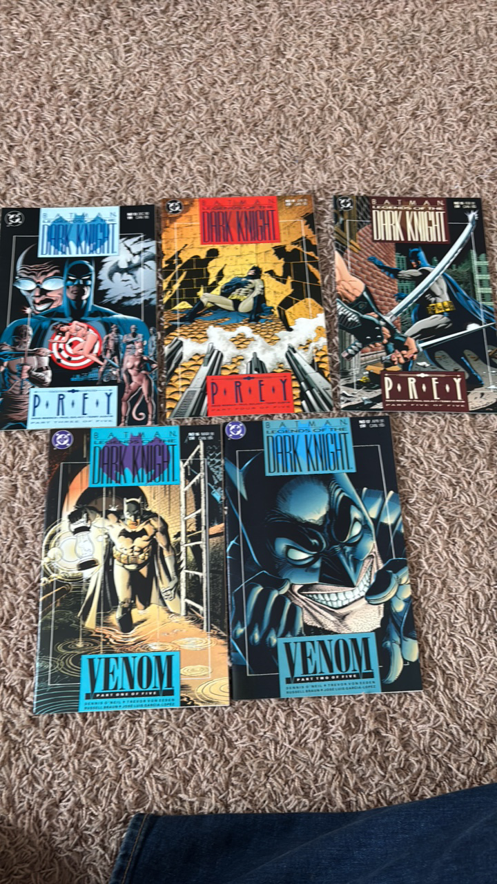 lot 114 image: Batman Legends of the Dark Knight Comic Book Lot, 5 Comics, Numbered 13,14,15,16,17