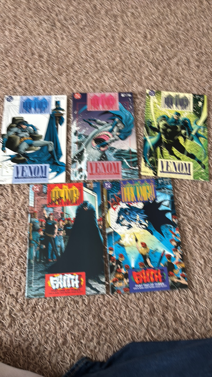 lot 115 image: Batman Legends of the Dark Knight Comic Book Lot, 5 Comics, Numbered 18,19,20,21,22