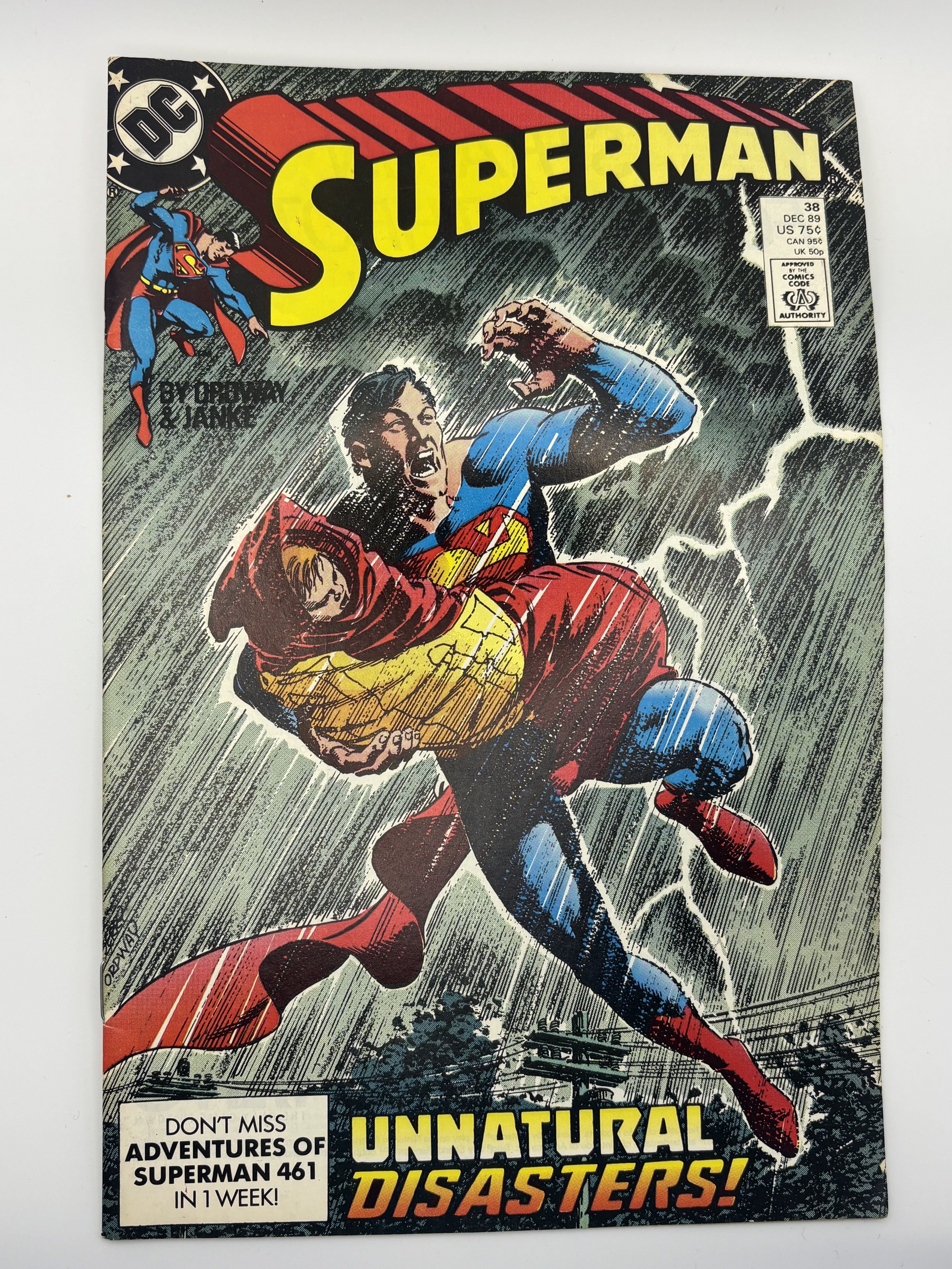 lot 141 image: Vintage Superman Comic Book #38 Comic
