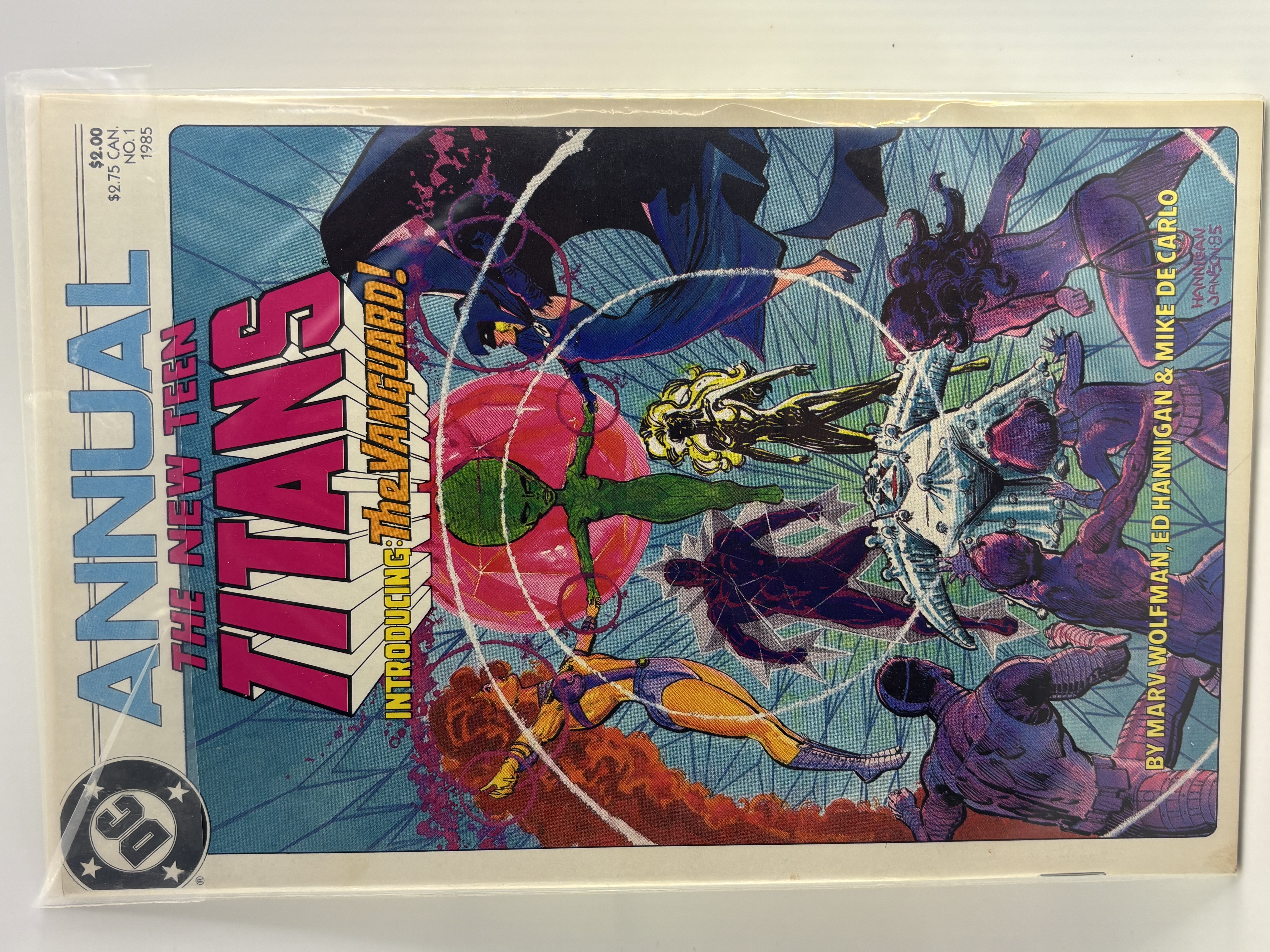 lot 147 image: Annual The New Teen Titans First Inaugural Issue #1 DC Comics
