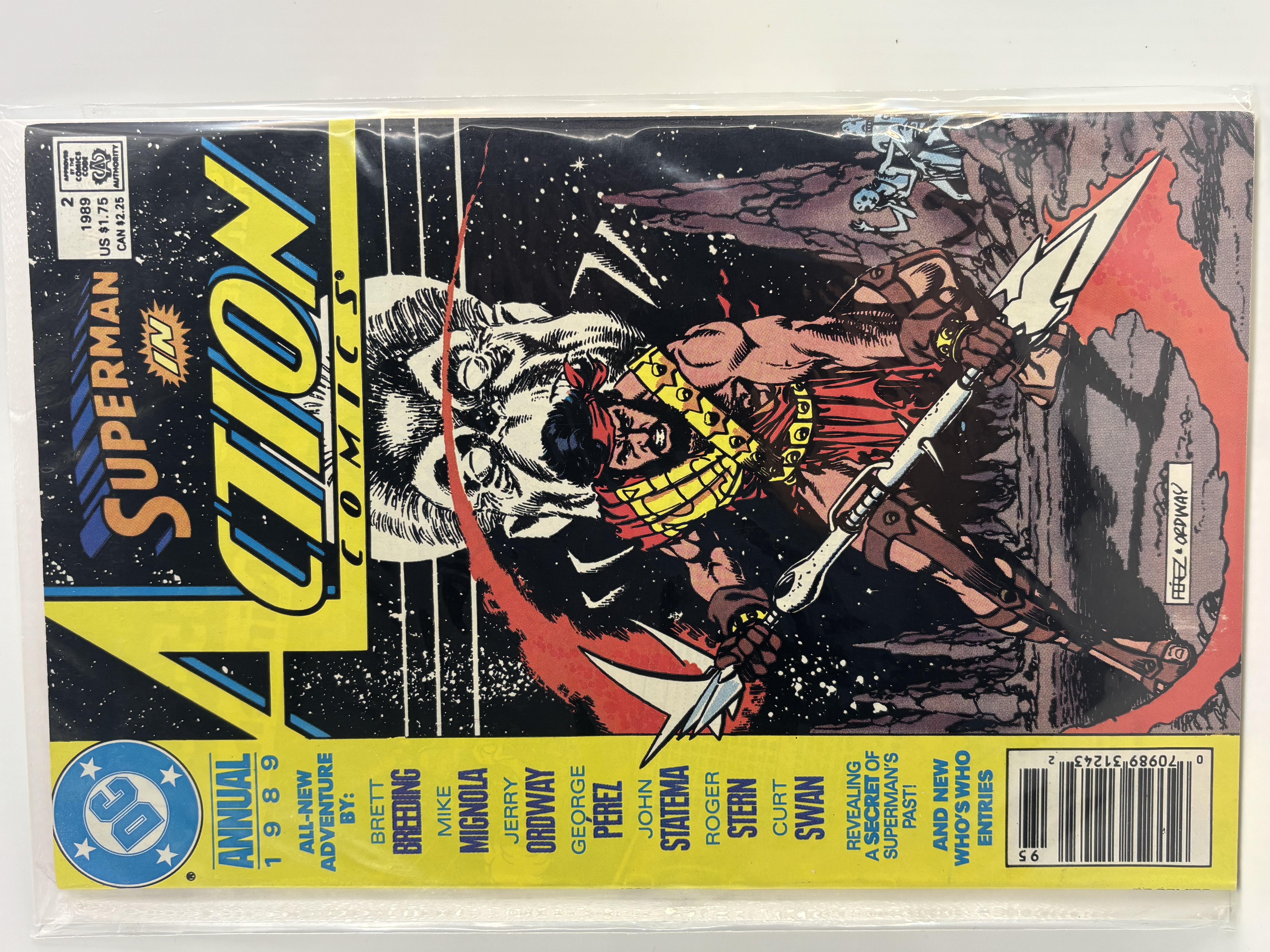 lot 151 image: Superman in Action Comics Annual DC Comics #2 Issue Number 2