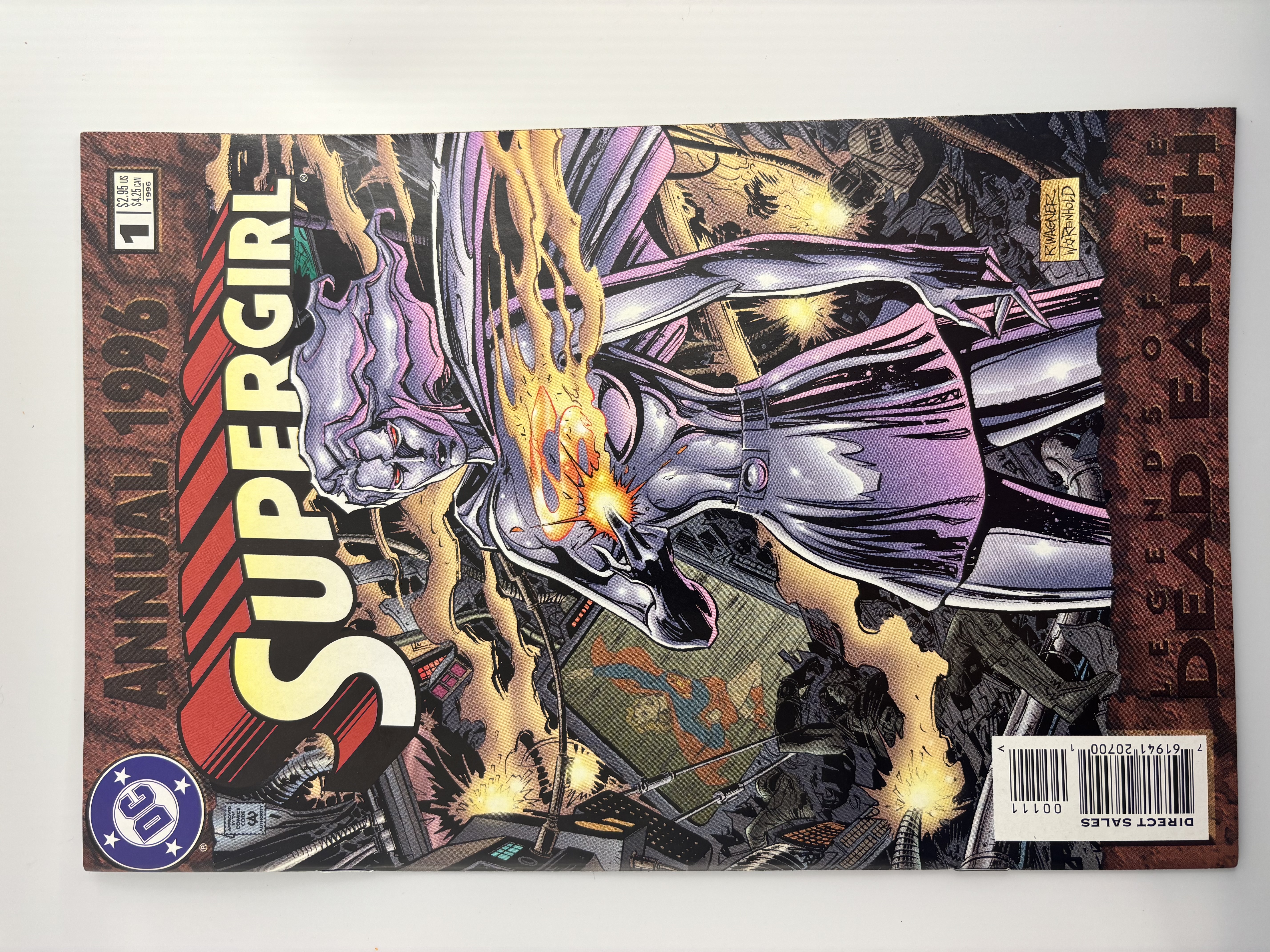 lot 154 image: Supergirl Annual 1996 Issue #1 DC Comics First Issue
