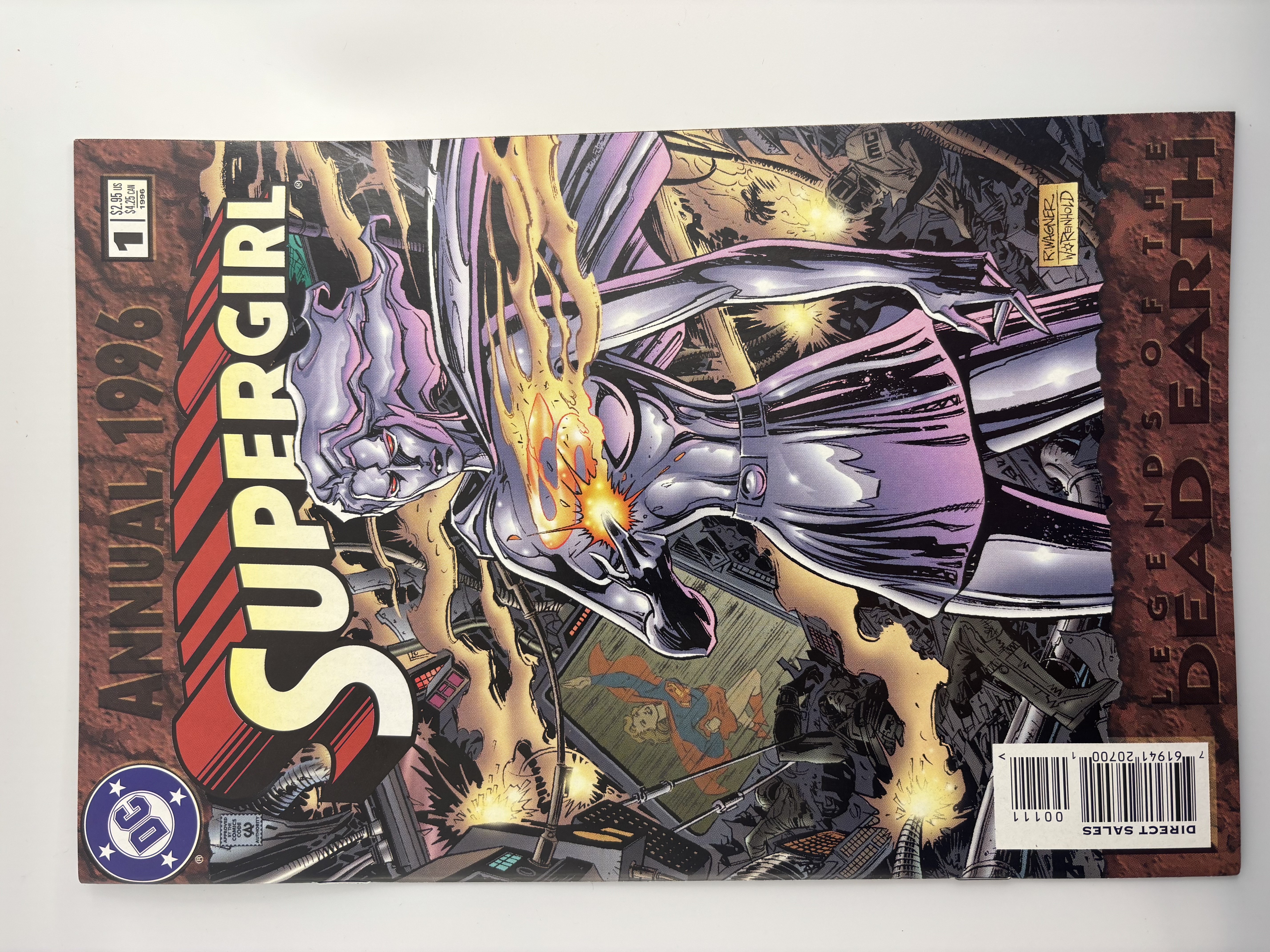 lot 156 image: Supergirl Annual 1996 Issue #1 DC Comics Book