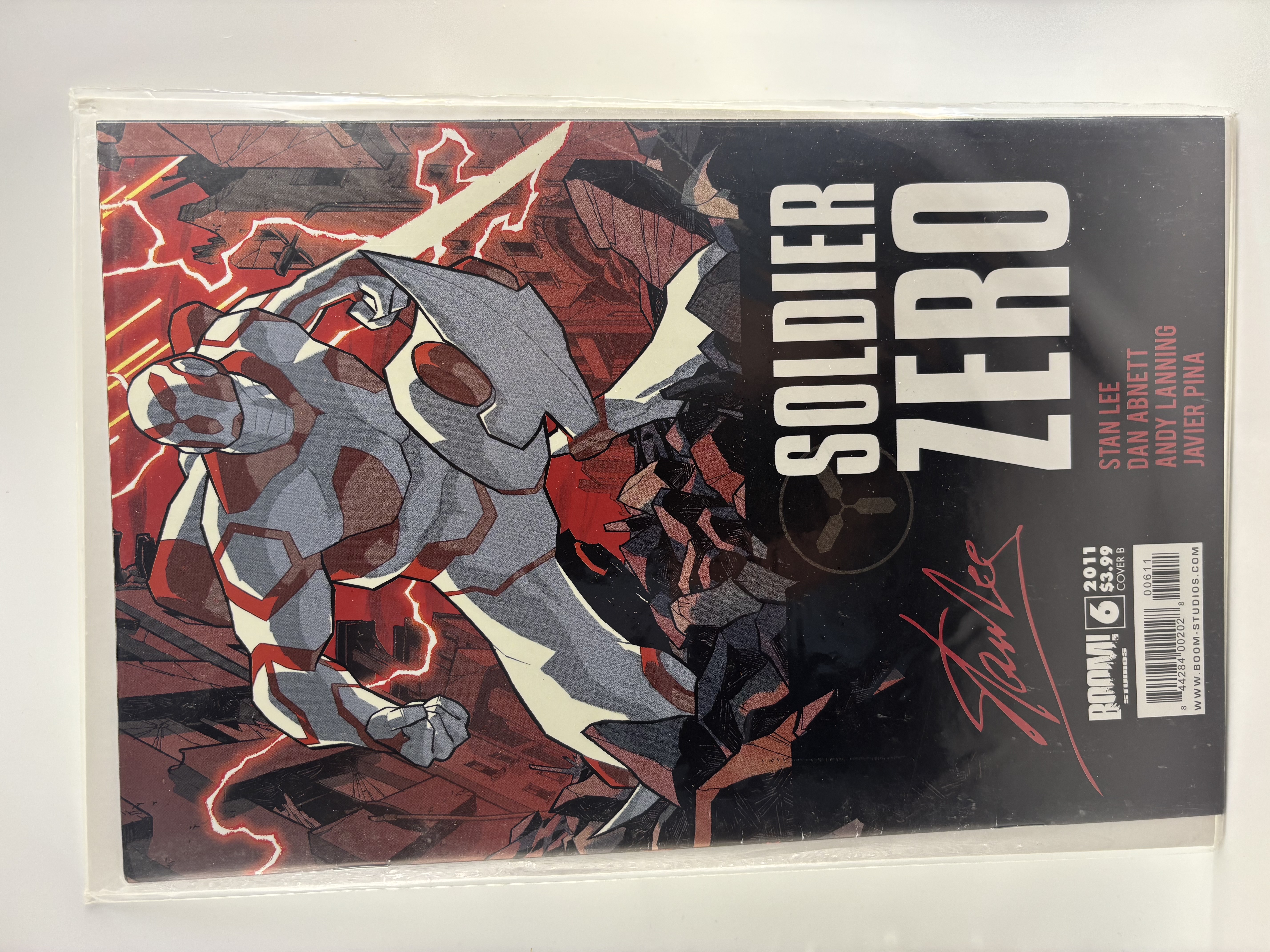 lot 161 image: Soldier Zero Special Comic Book Issue #6 Marvel