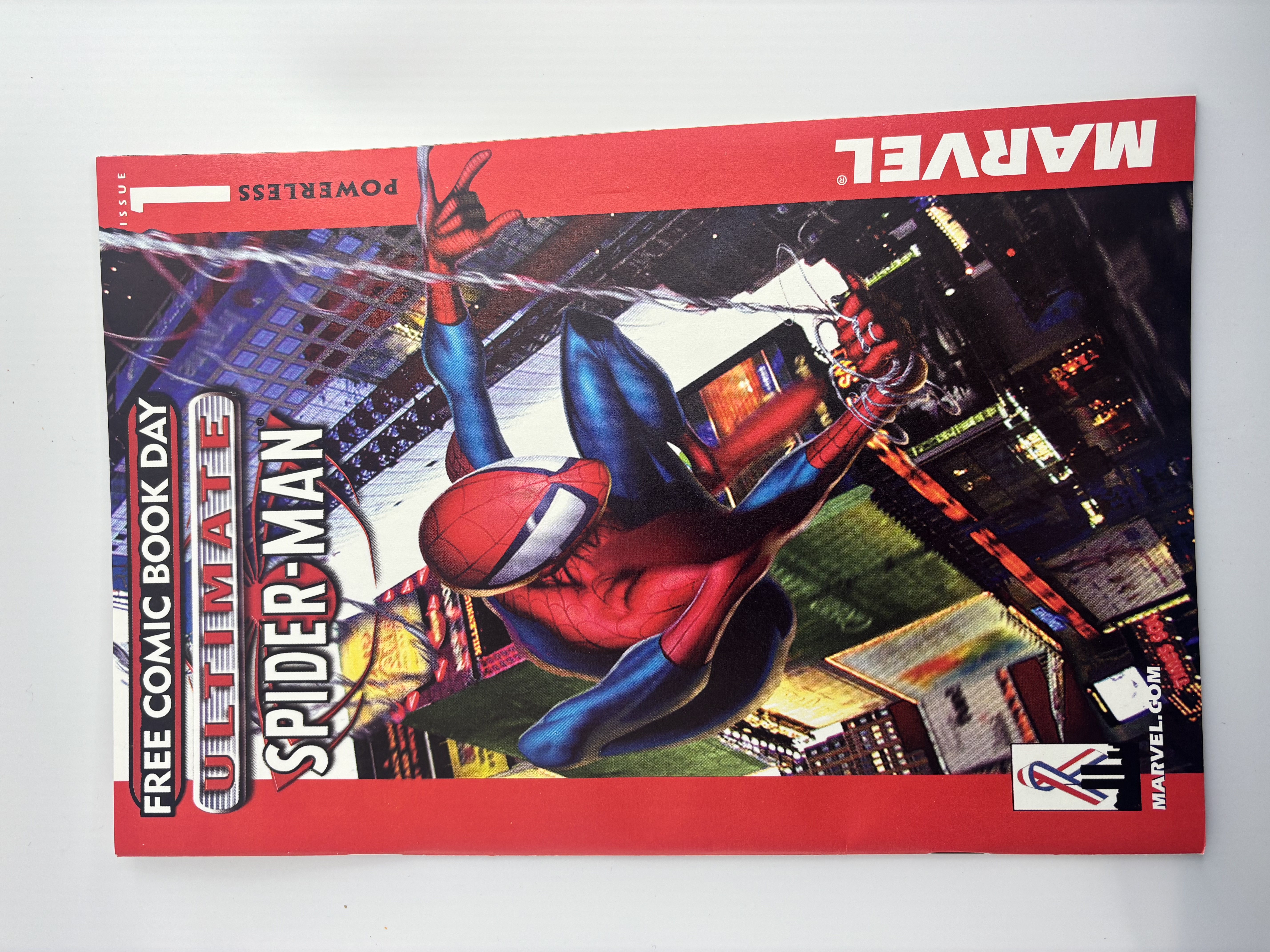 lot 170 image: Ultimate Spiderman First Issue From Free Comic Book Day Marvel Comics