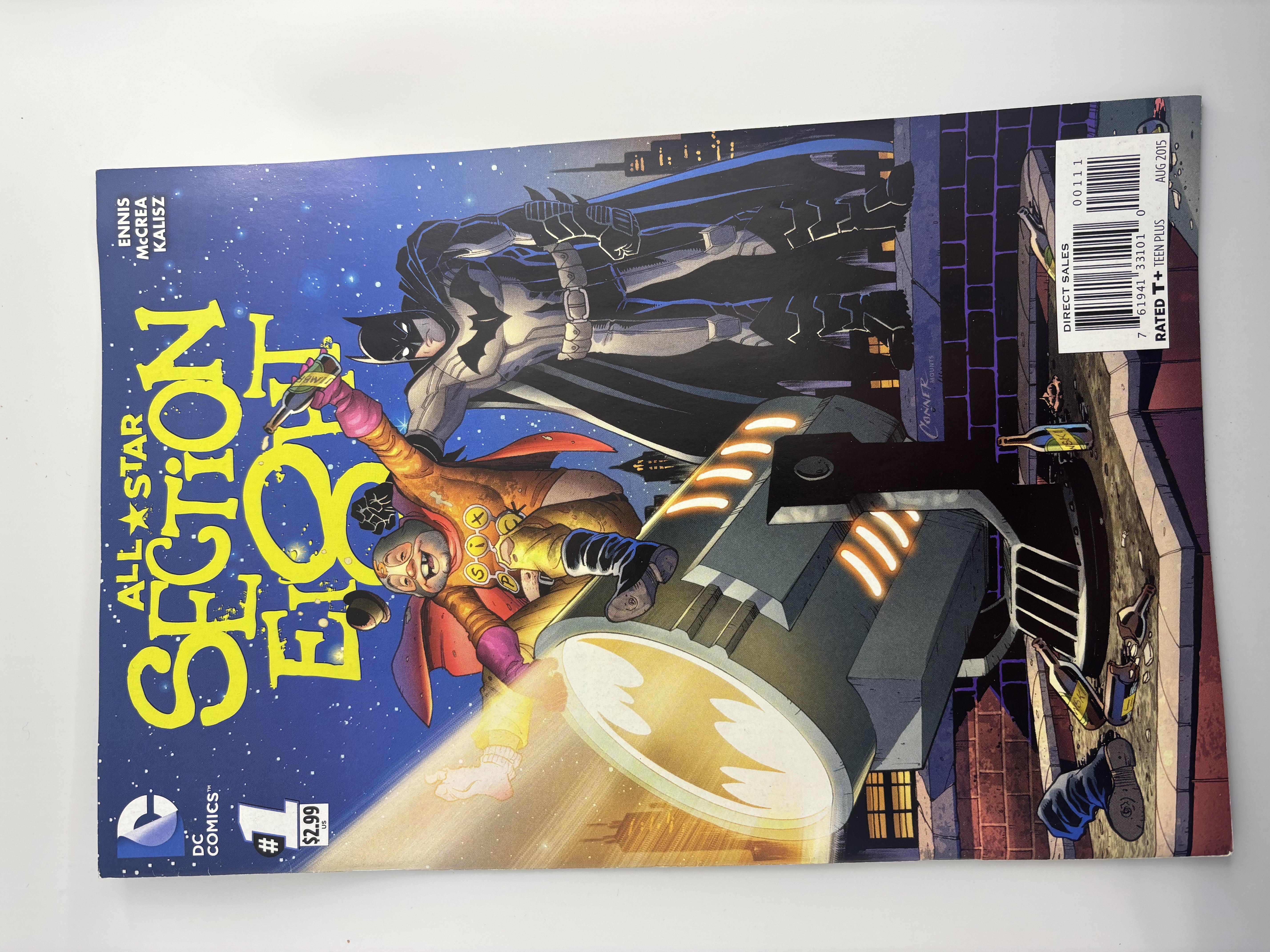 lot 171 image: All-Star Section Eight Comic Book 1st Issue, DC Comics Featuring Batman