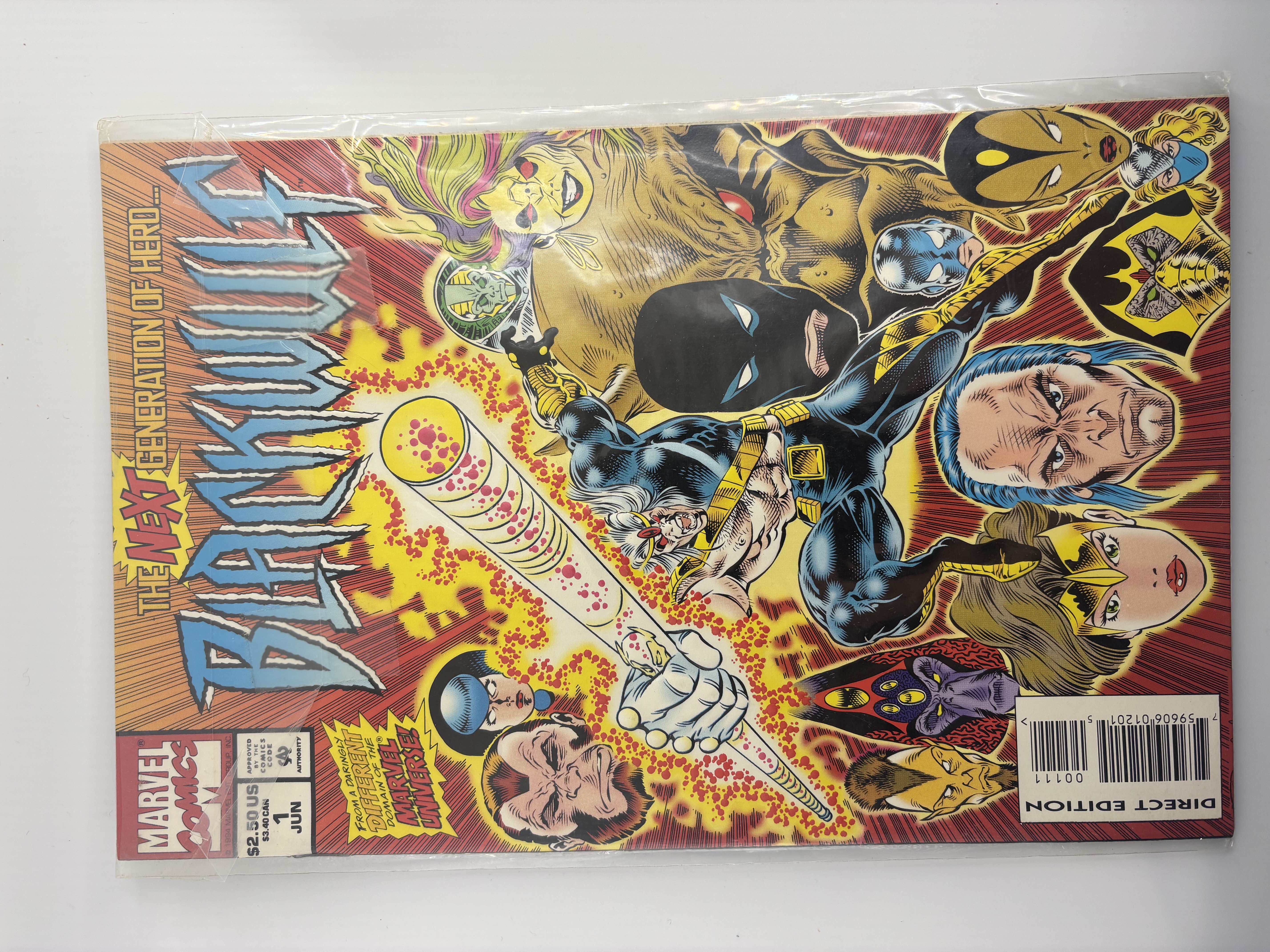 lot 180 image: Blackwulf Issue #1 First Issue, Marvel Comics