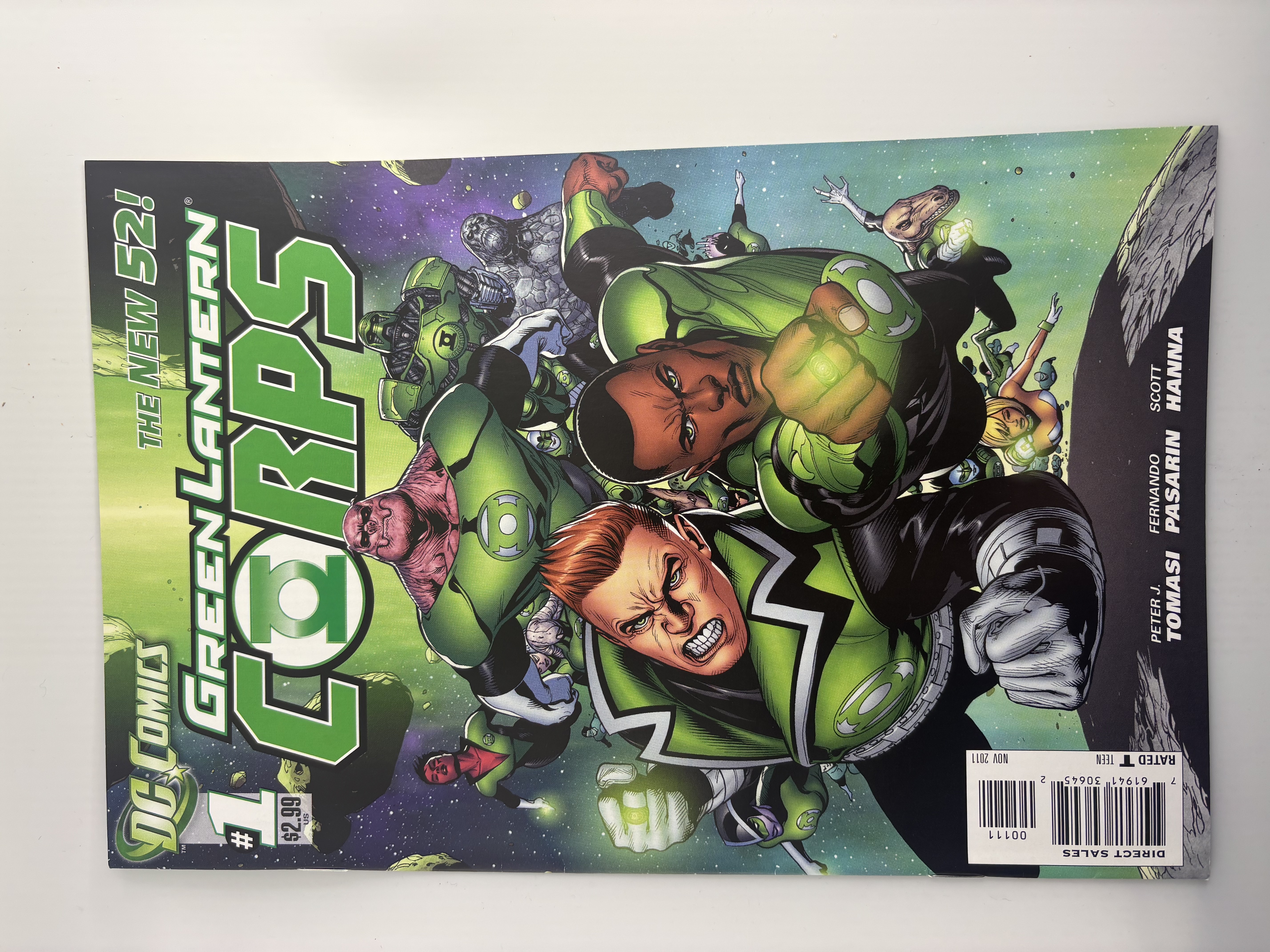 lot 181 image: Green Lantern Corps First Issue #1 DC Comics