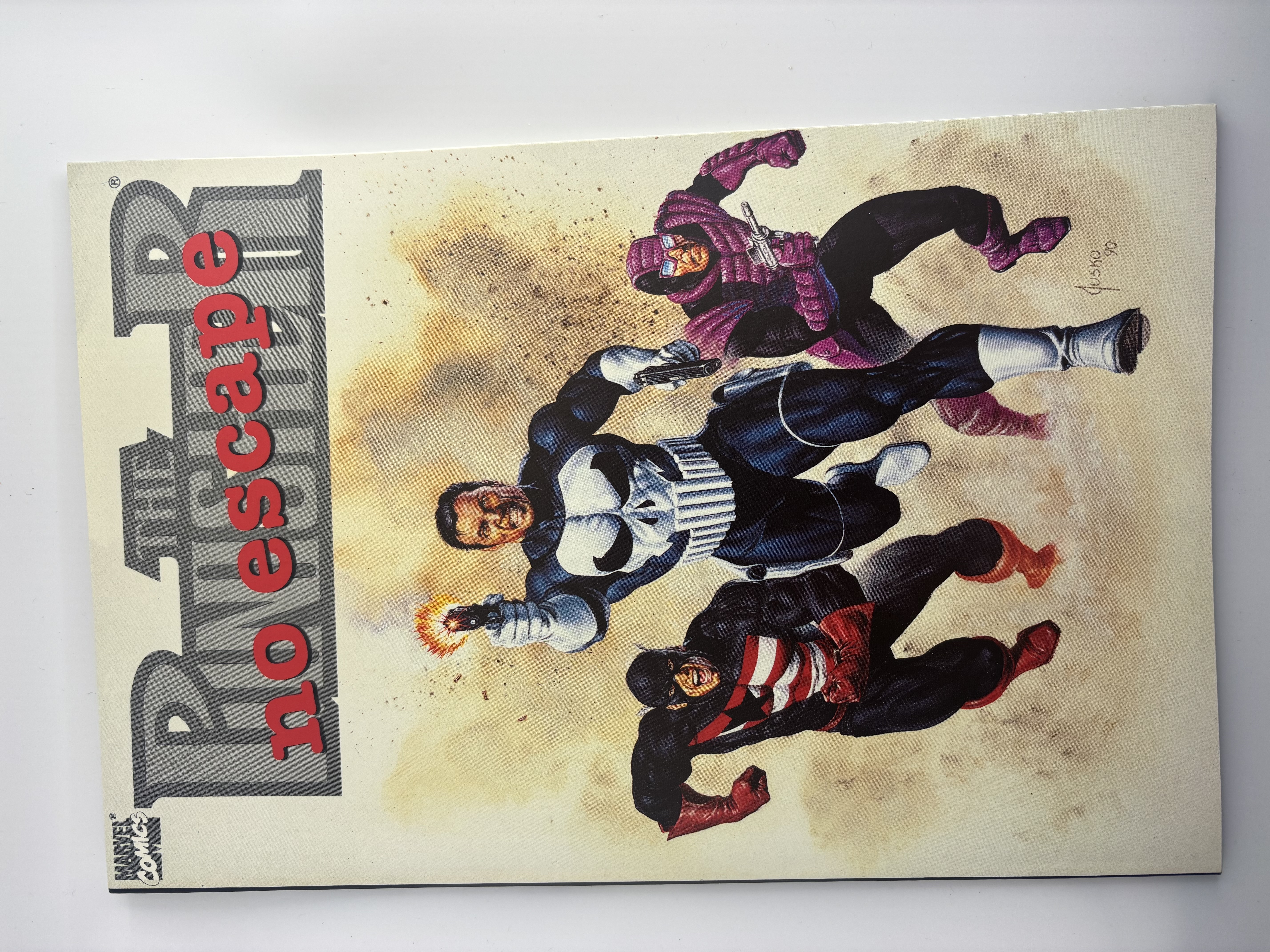 lot 184 image: The Punisher No Escape Comic Book Marvel