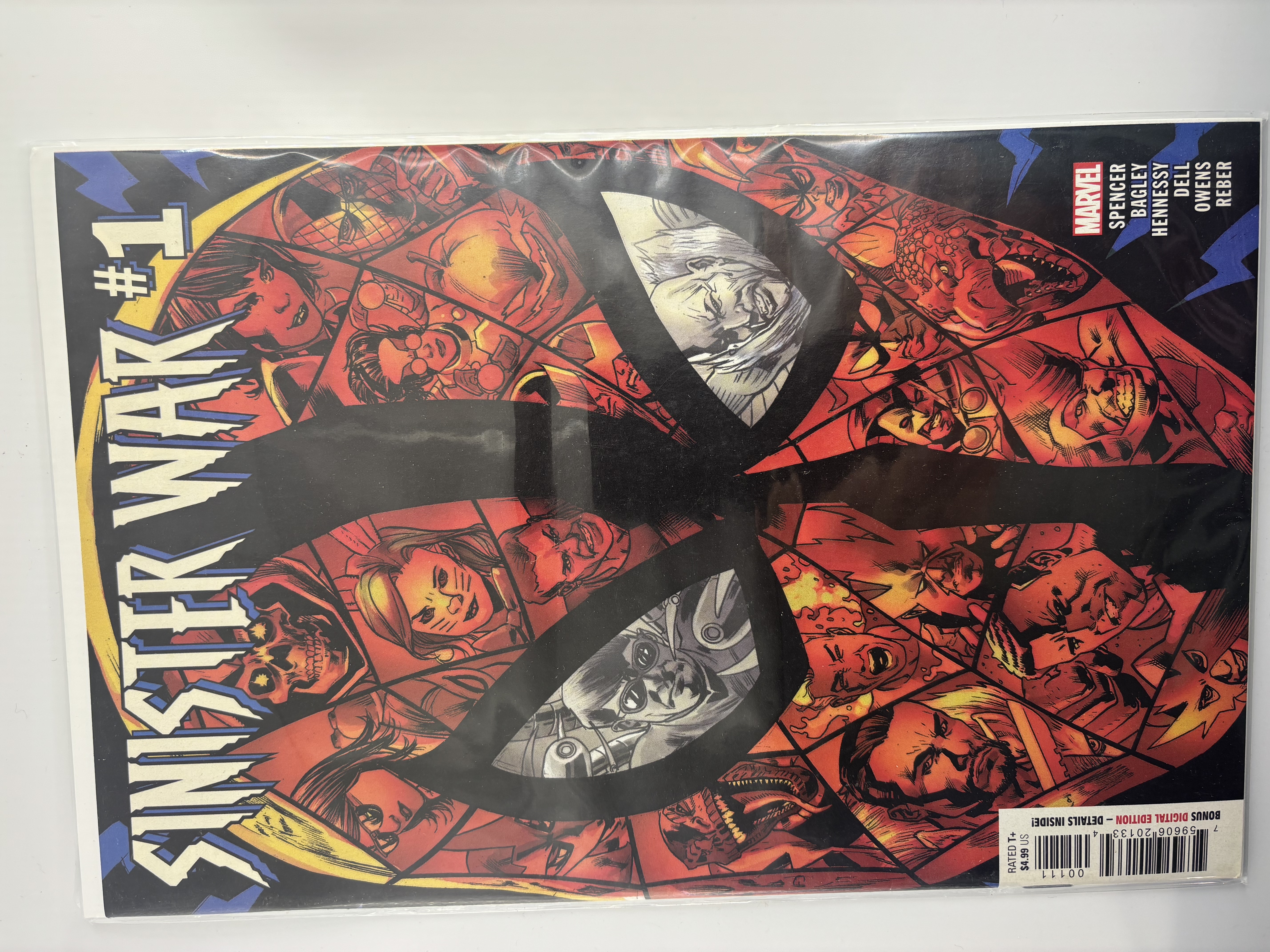 lot 195 image: The Sinister War First Issue #1 Spider-Man Marvel Comics