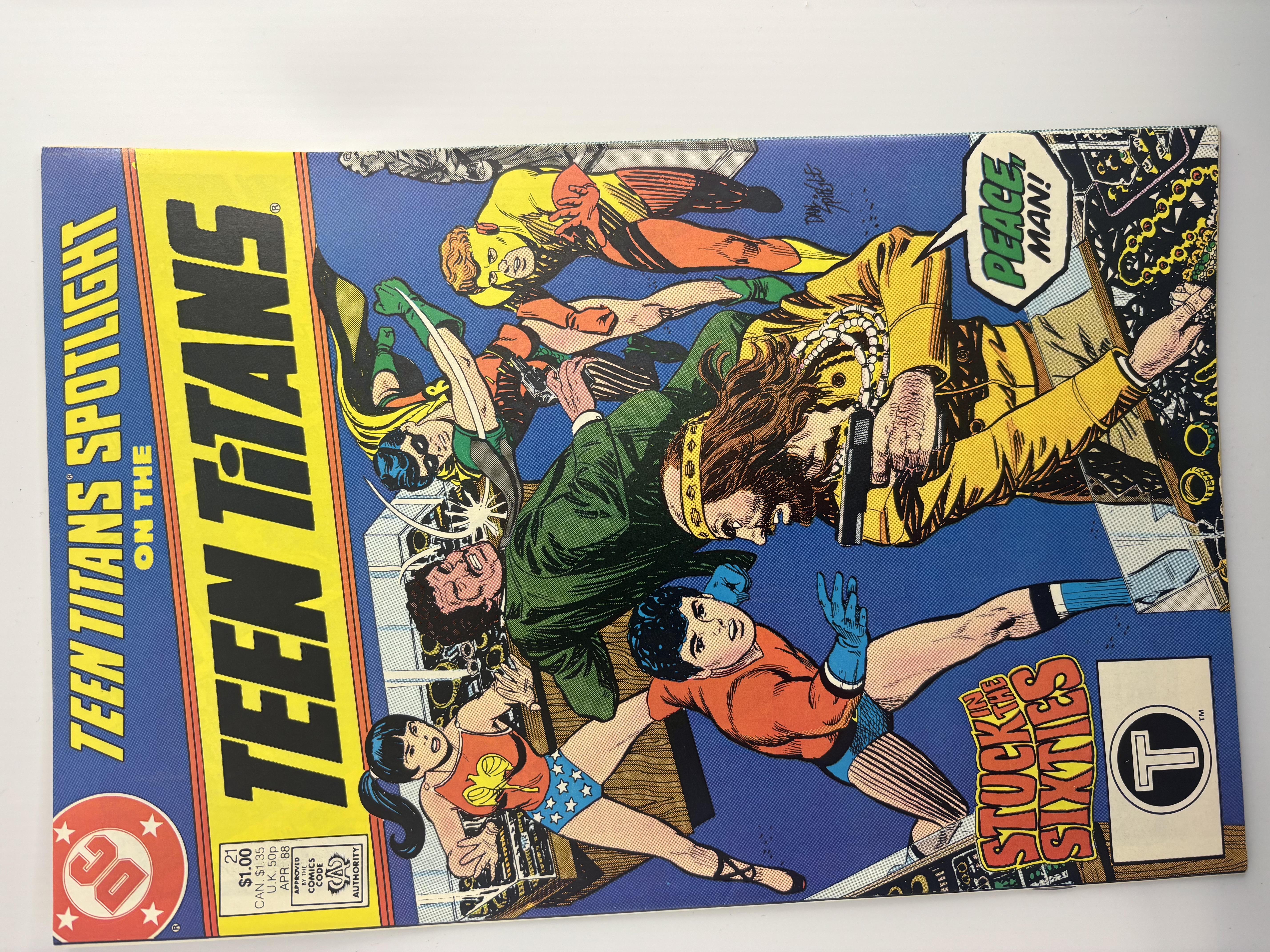 lot 201 image: Teen Titans Spotlight on the Teen Titans Issue #21 Robin and Other Heroes DC Comics