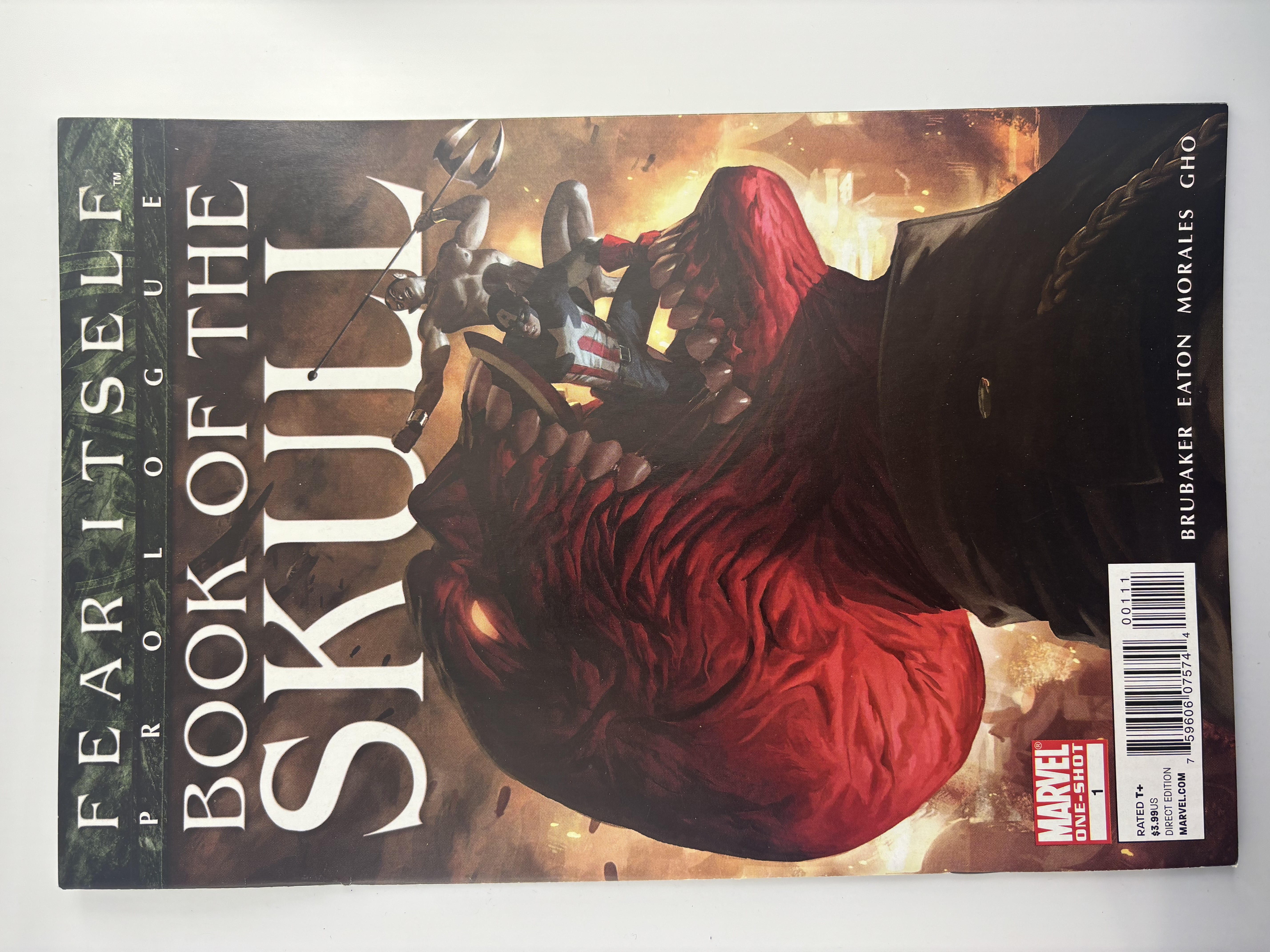 lot 212 image: Fear Itself Prologue Book of the Skull Marvel Comic