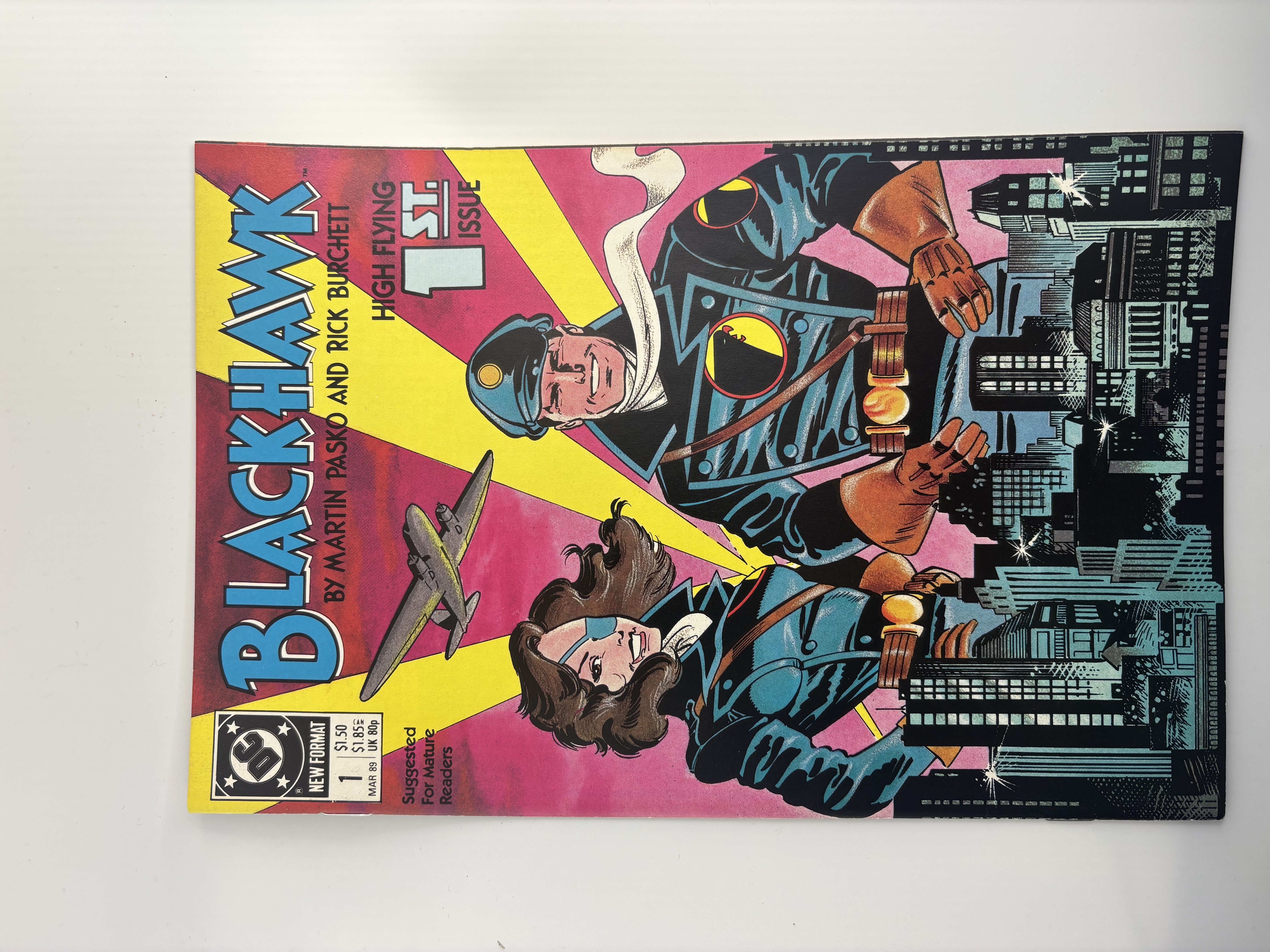 lot 226 image: Blackhawk High Flying First Issue #1 DC Comics