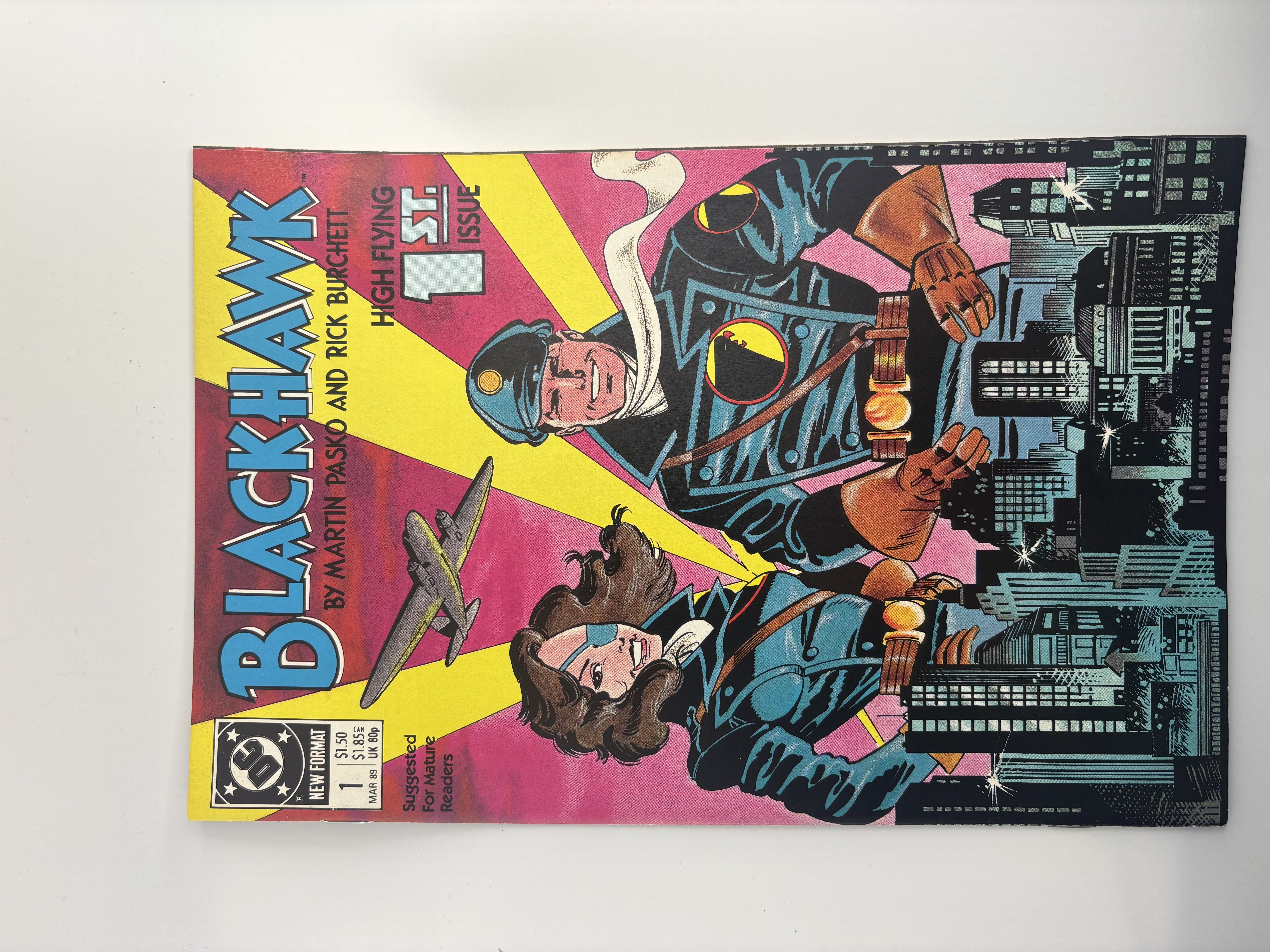 lot 227 image: Blackhawk High Flying First Issue #1 DC Comics