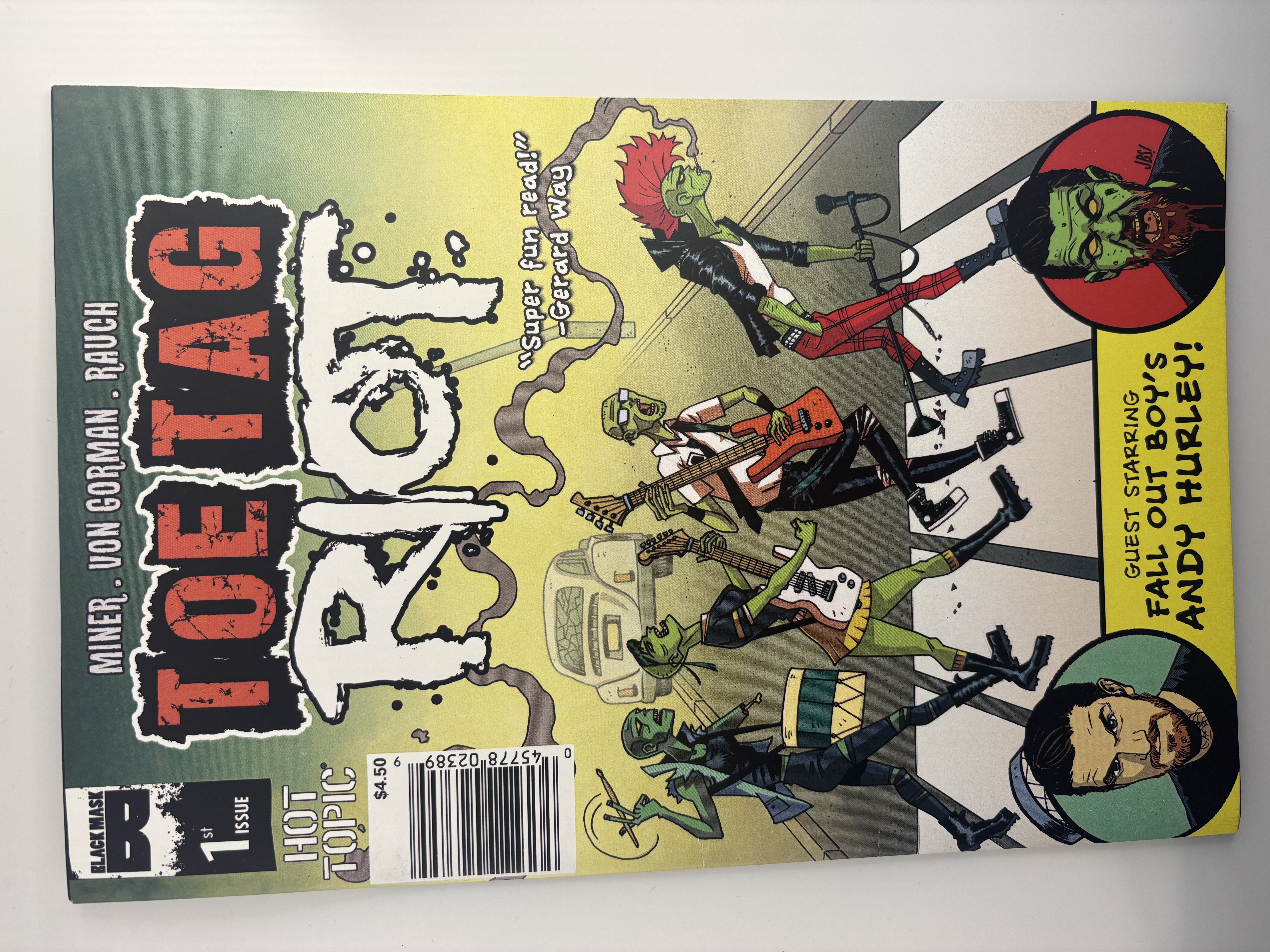lot 229 image: Toe Tag Riot First Issue #1 Black Mask Comics and Hot Topic