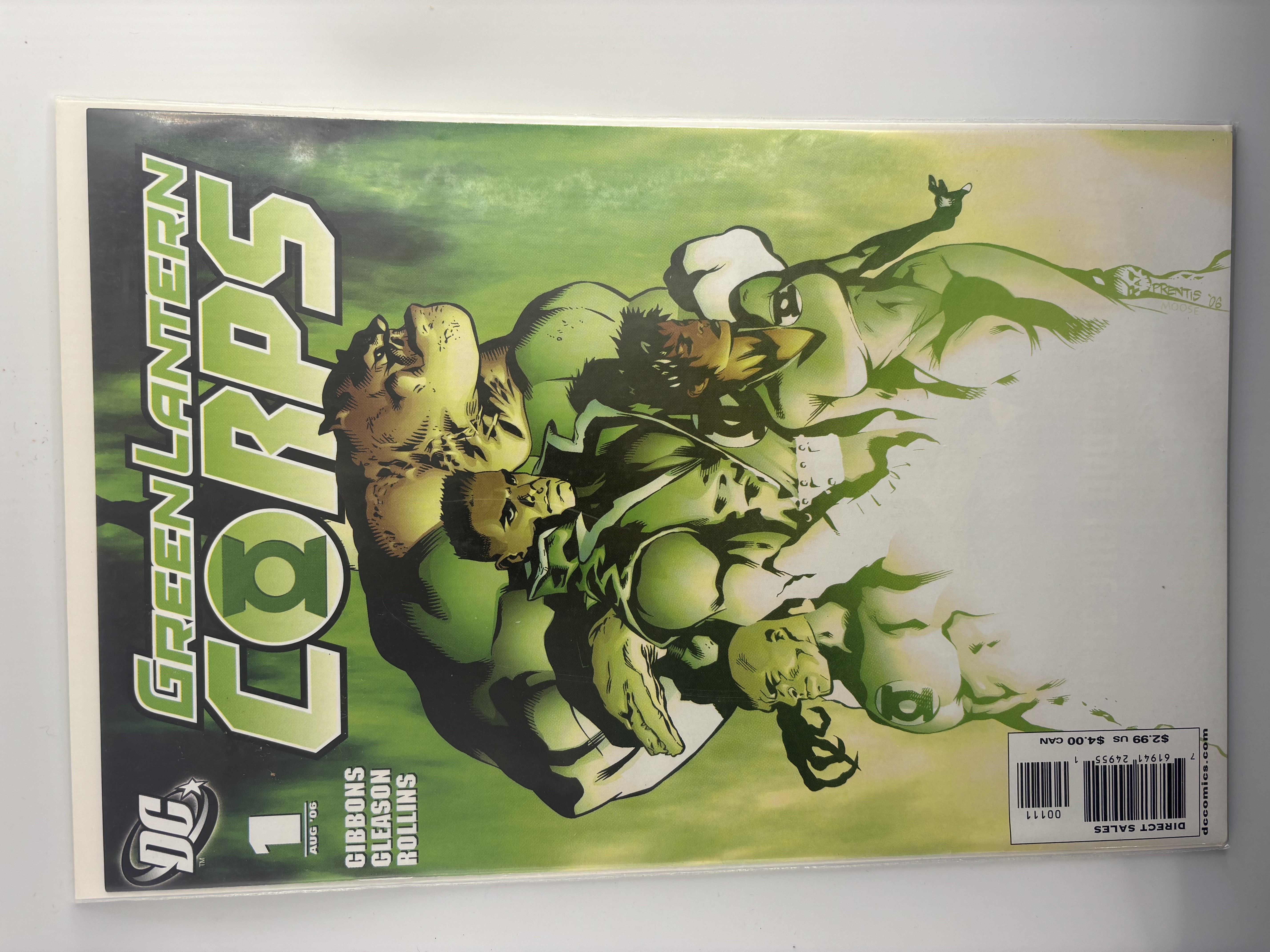 lot 232 image: Green Lantern Corps First Issue #1 DC Comics