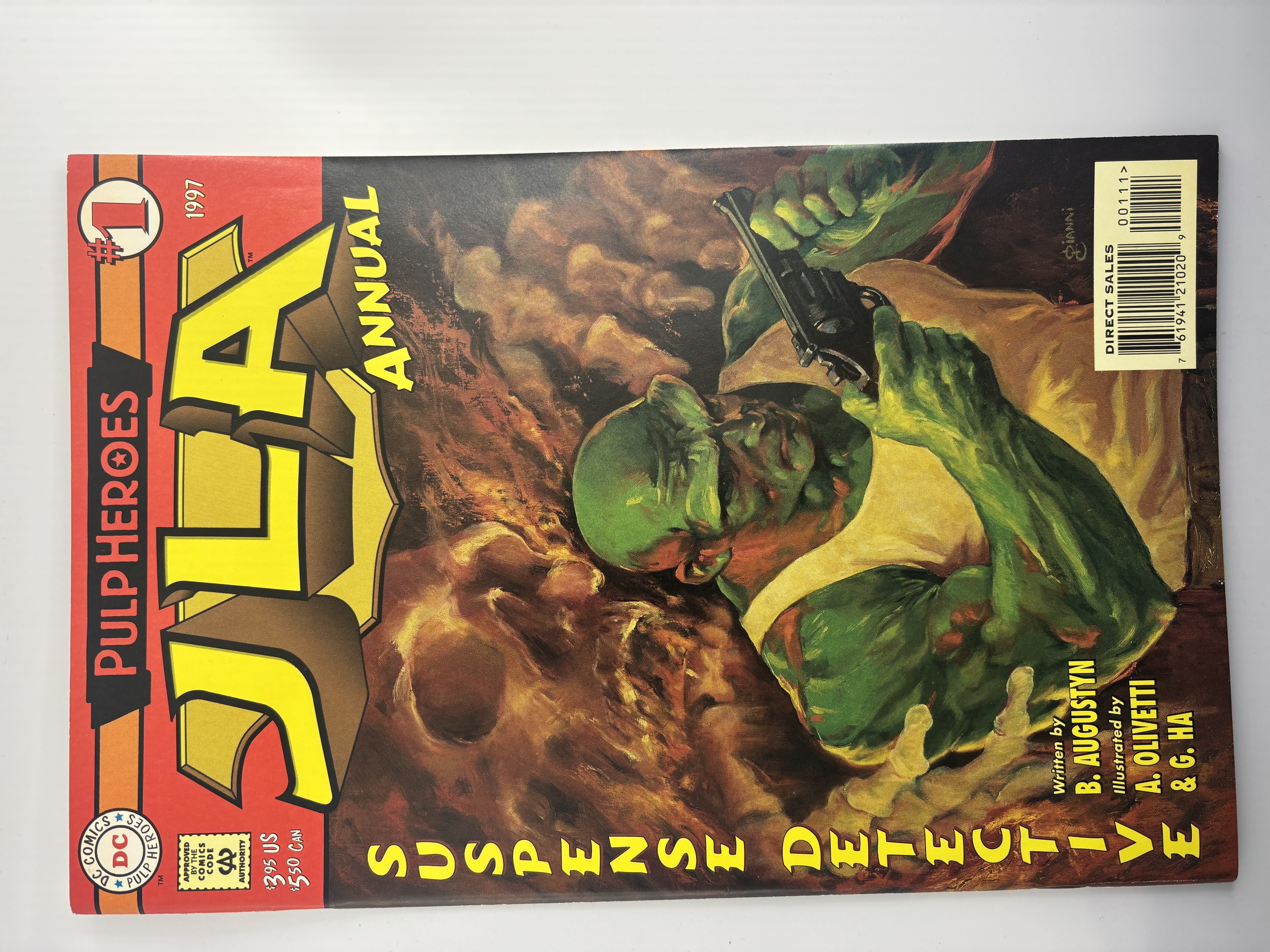 lot 238 image: Justice League of America Issue #1 Pulp Heroes Annual 1997