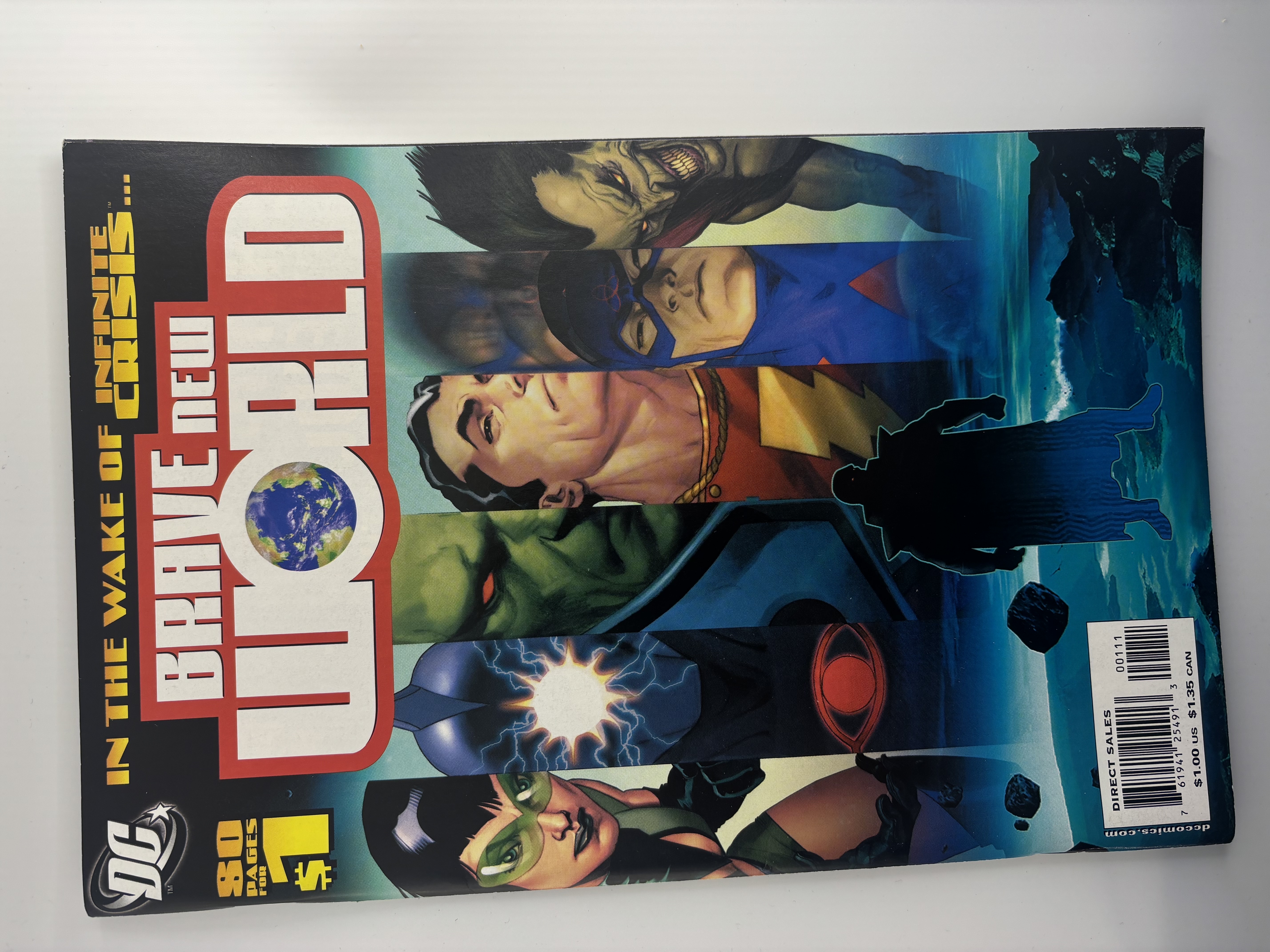 lot 240 image: Brave New World 80 Pages Issue DC Comics Wake of the Infinite Crisis