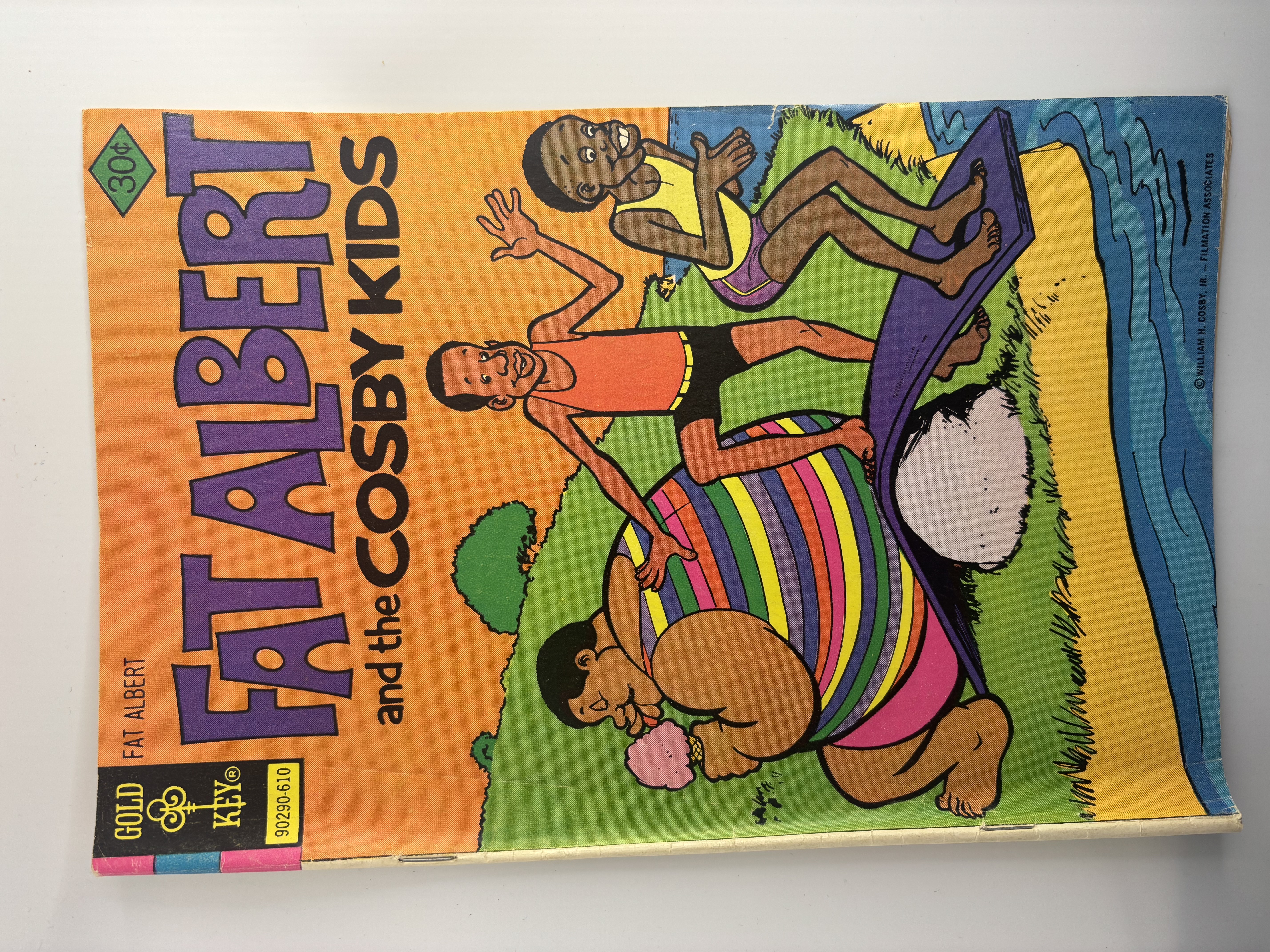 lot 244 image: Fat Albert and the Cosby Kids Vintage Comic Book