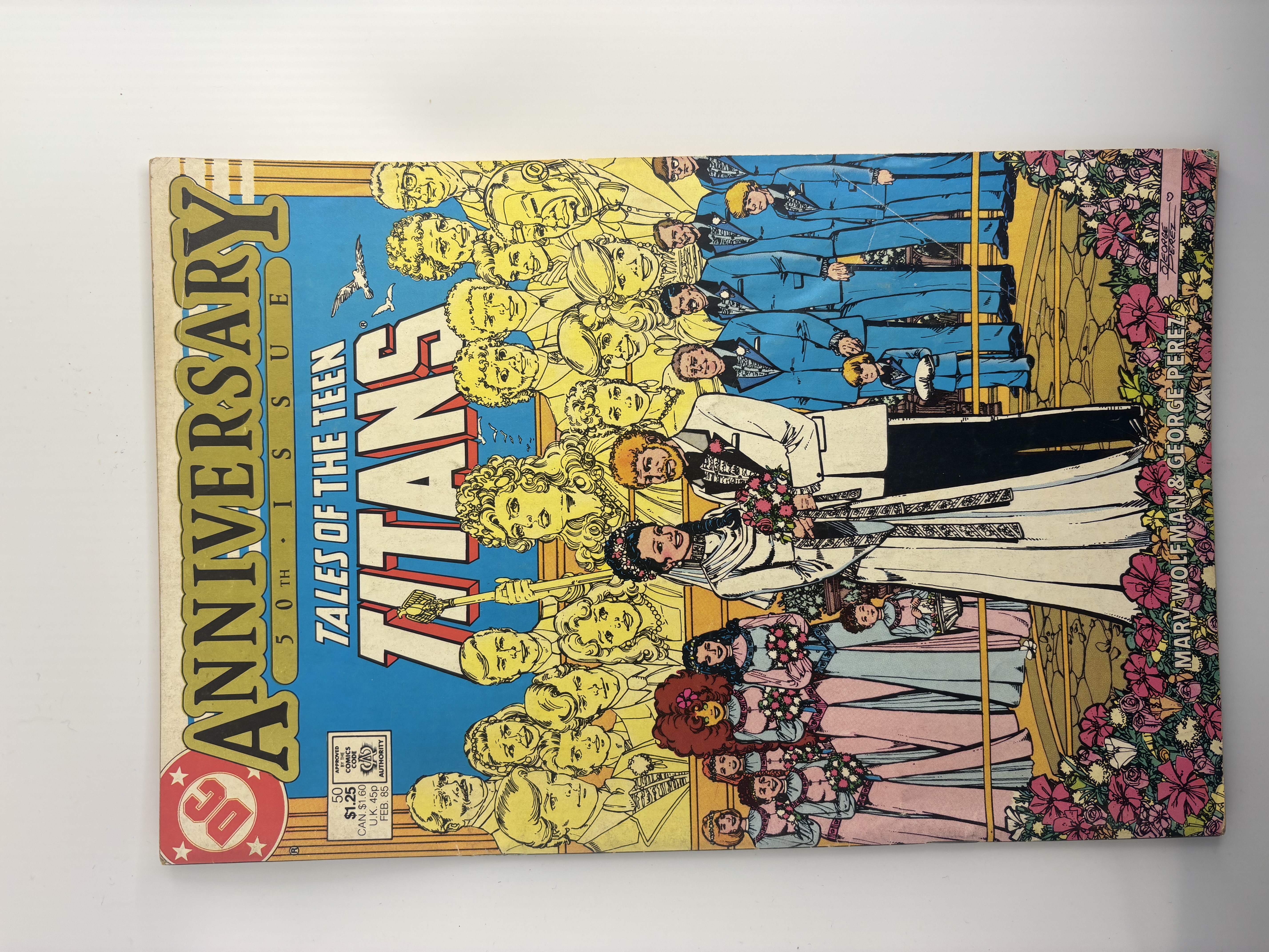 lot 247 image: Tales of the Teen Titans Anniversary Issue #50 DC Comics