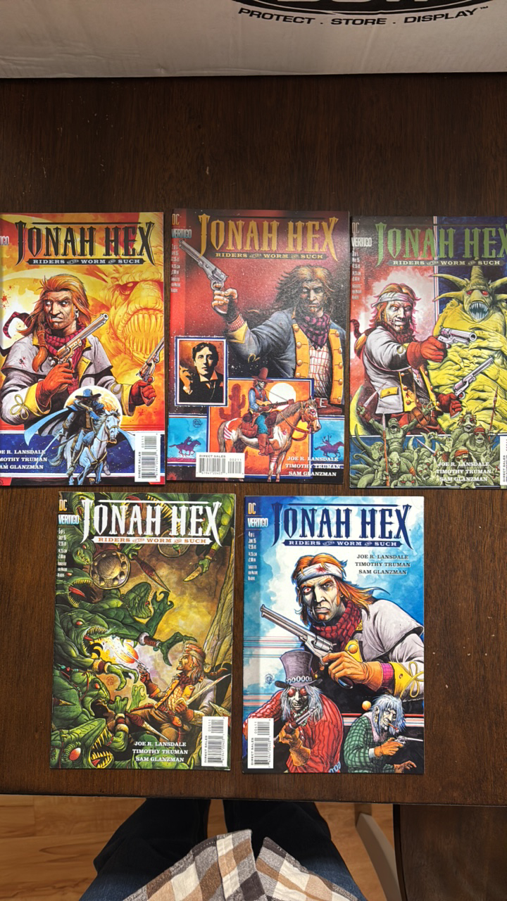 lot 252 image: Jonah Hex Comics 1-5 Vertigo Comics