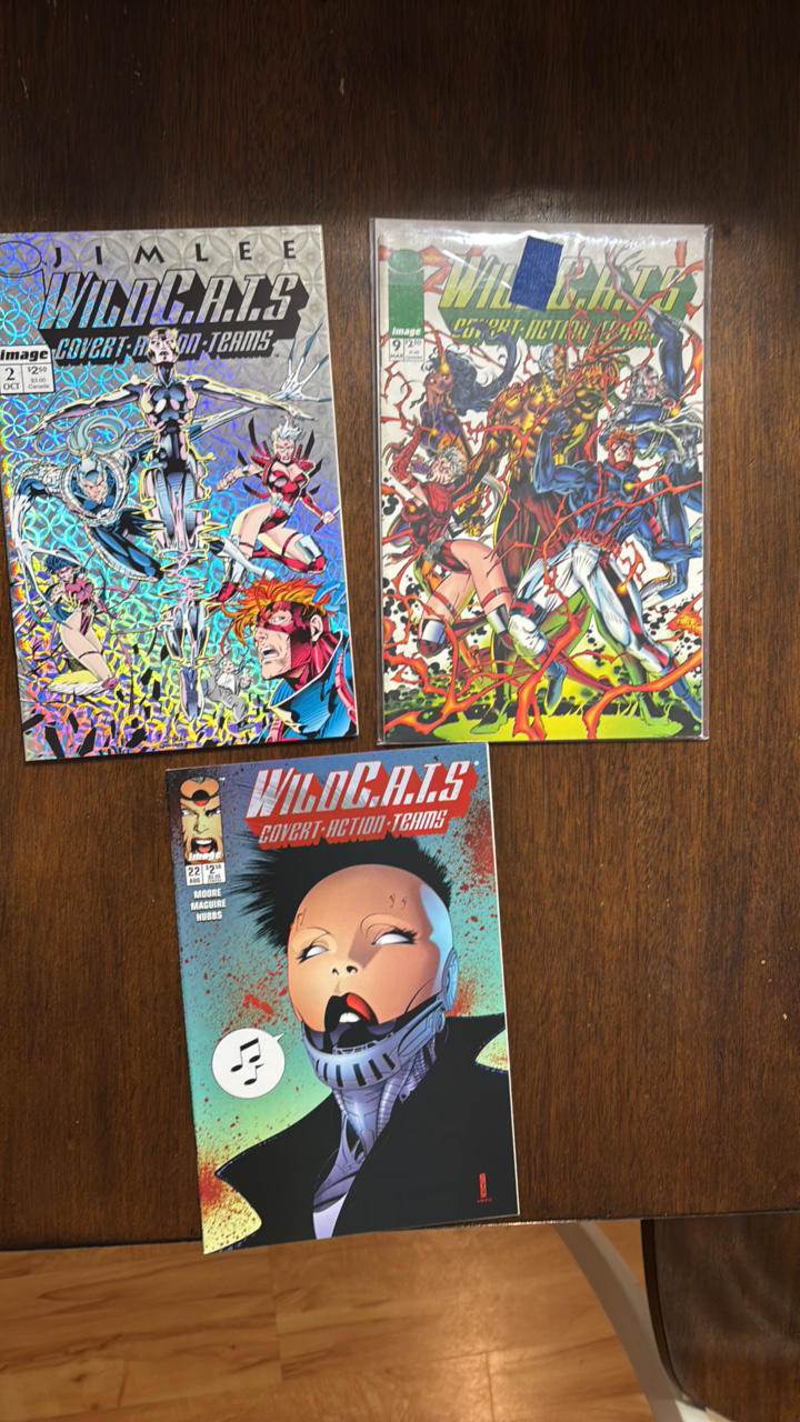 lot 258 image: Wild Cats Comic Book Lot, Image Brand Comics
