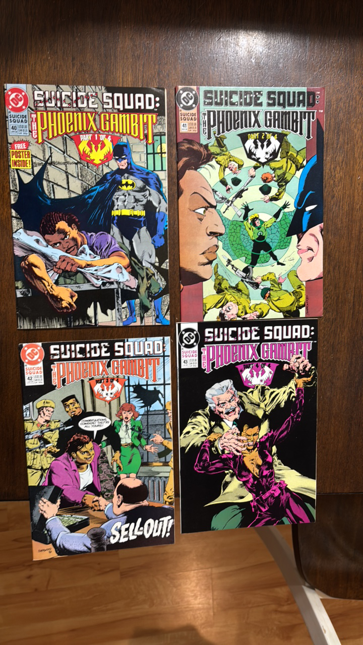 lot 282 image: The Suicide Squad The Phoenix Gambit Issues 40,41,42,33 DC Comics