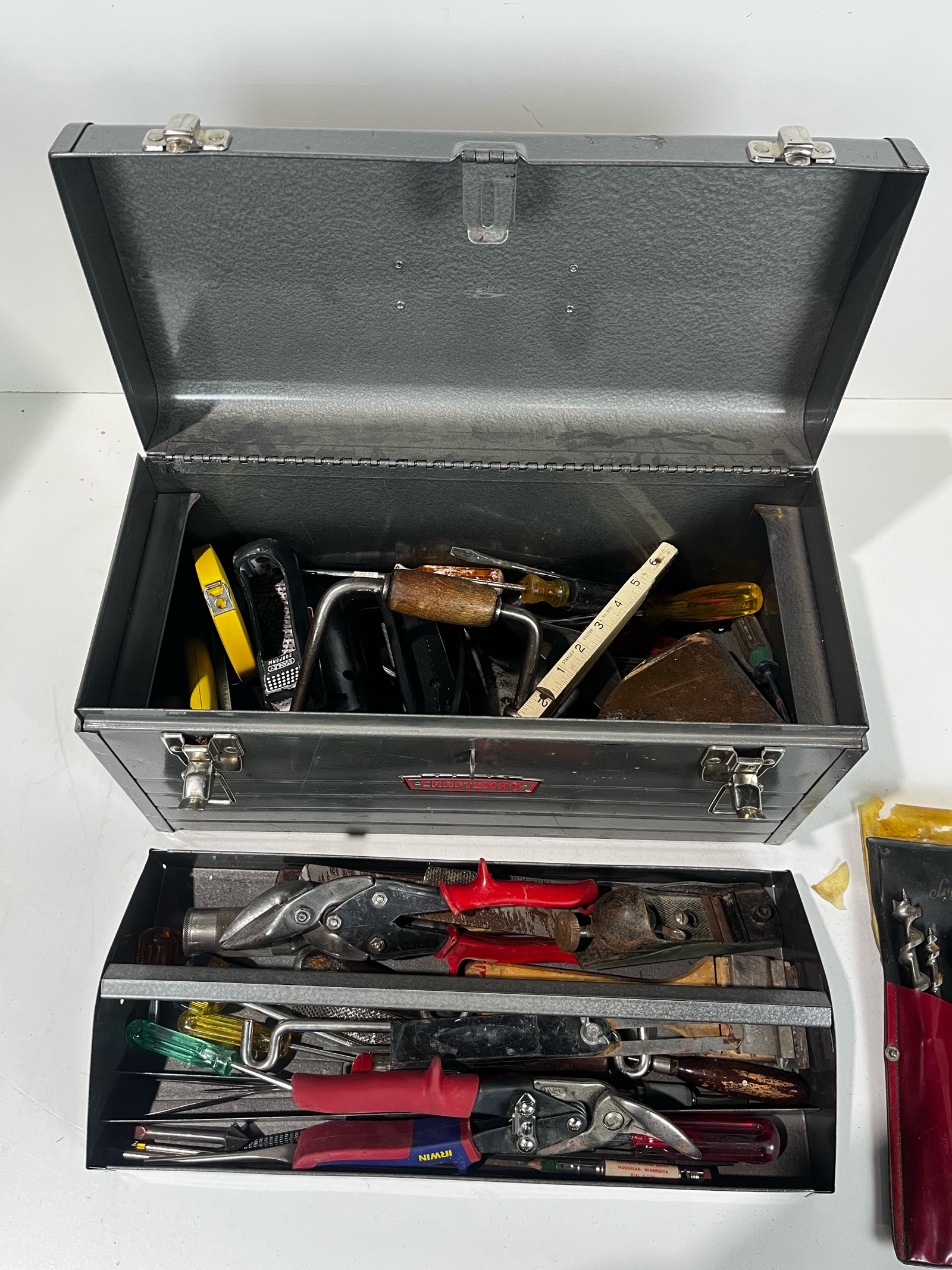 lot 125 image: Tool Box Misc Tools