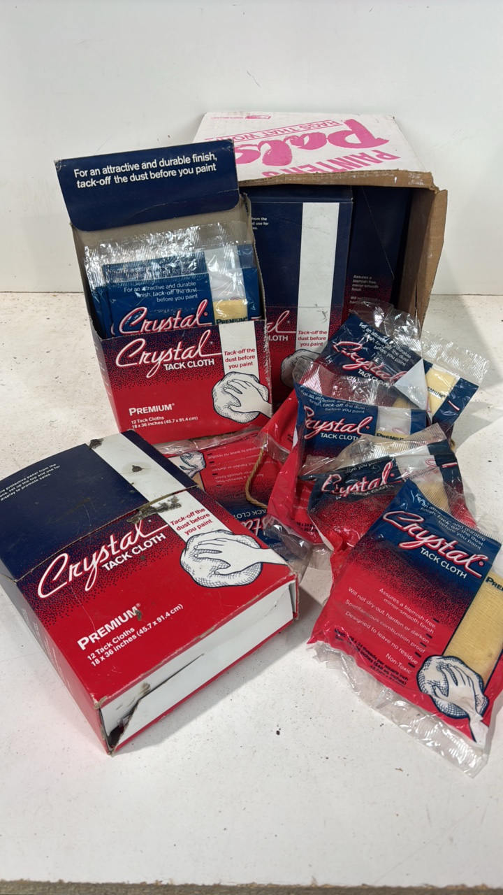 lot 147 image: Lot of Tack Cloths