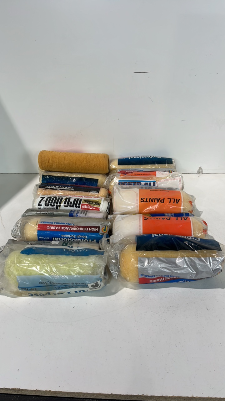 lot 165 image: Lot Of Contractors Foam Paint Rollers