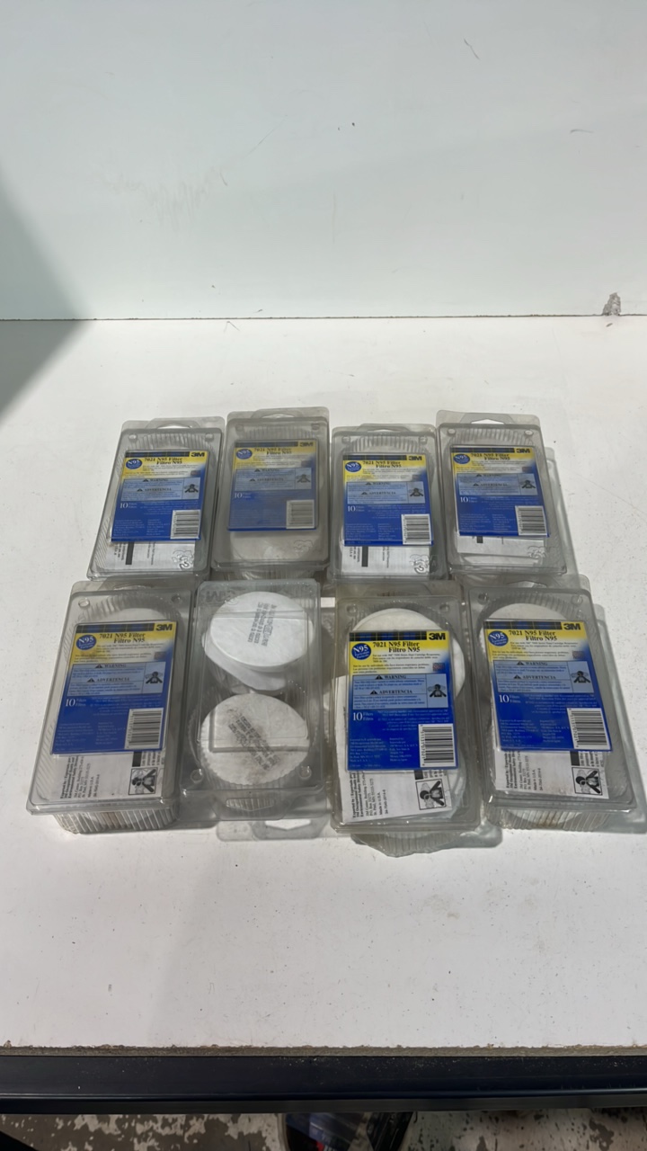 lot 182 image: Lot Of Respirator Cartridges And Filters