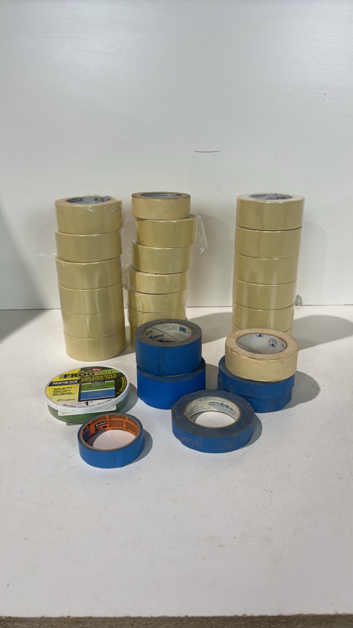 lot 185 image: Lot Of Masking Tape And Painters Tape