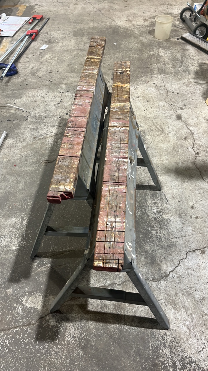 lot 247 image: SawHorses