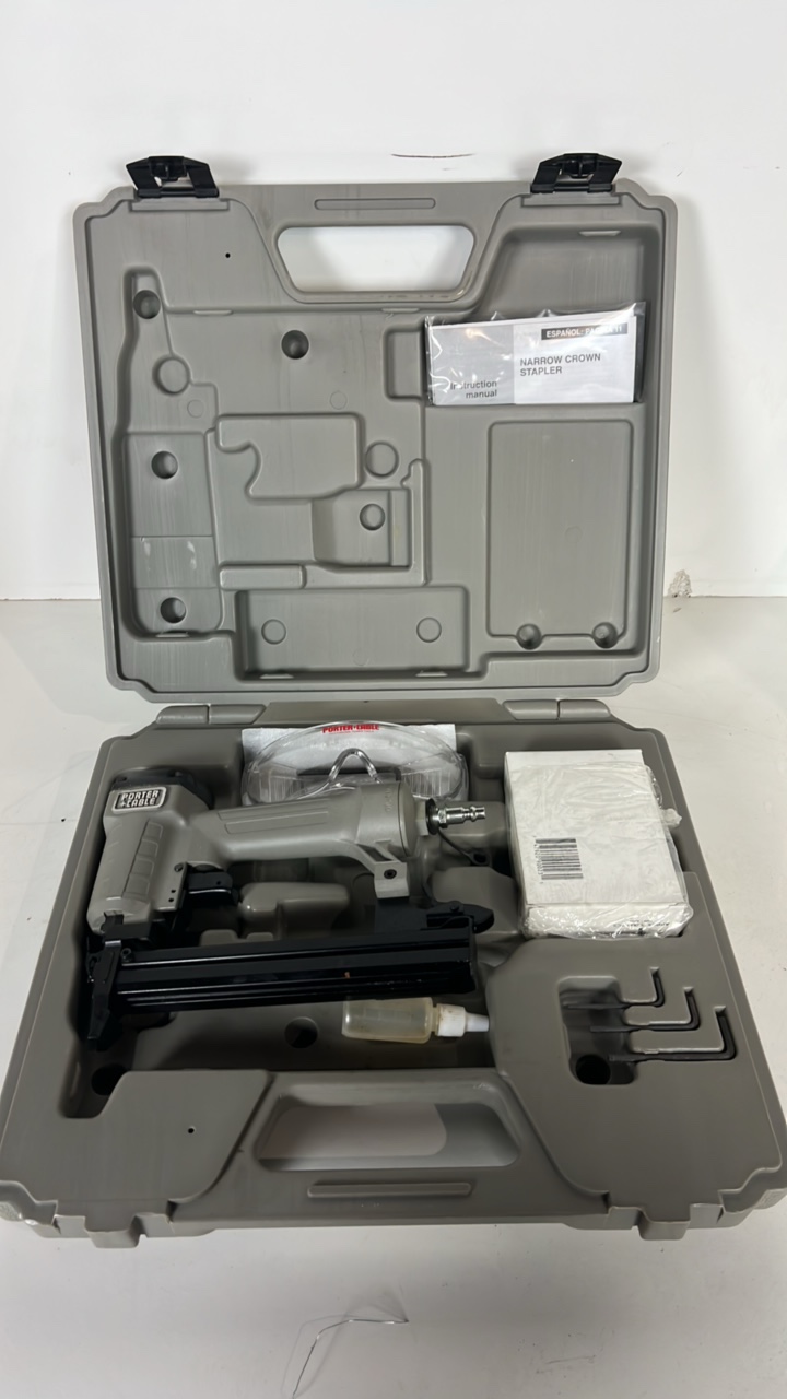 lot 27 image: Porter Cable Narrow Crown Stapler