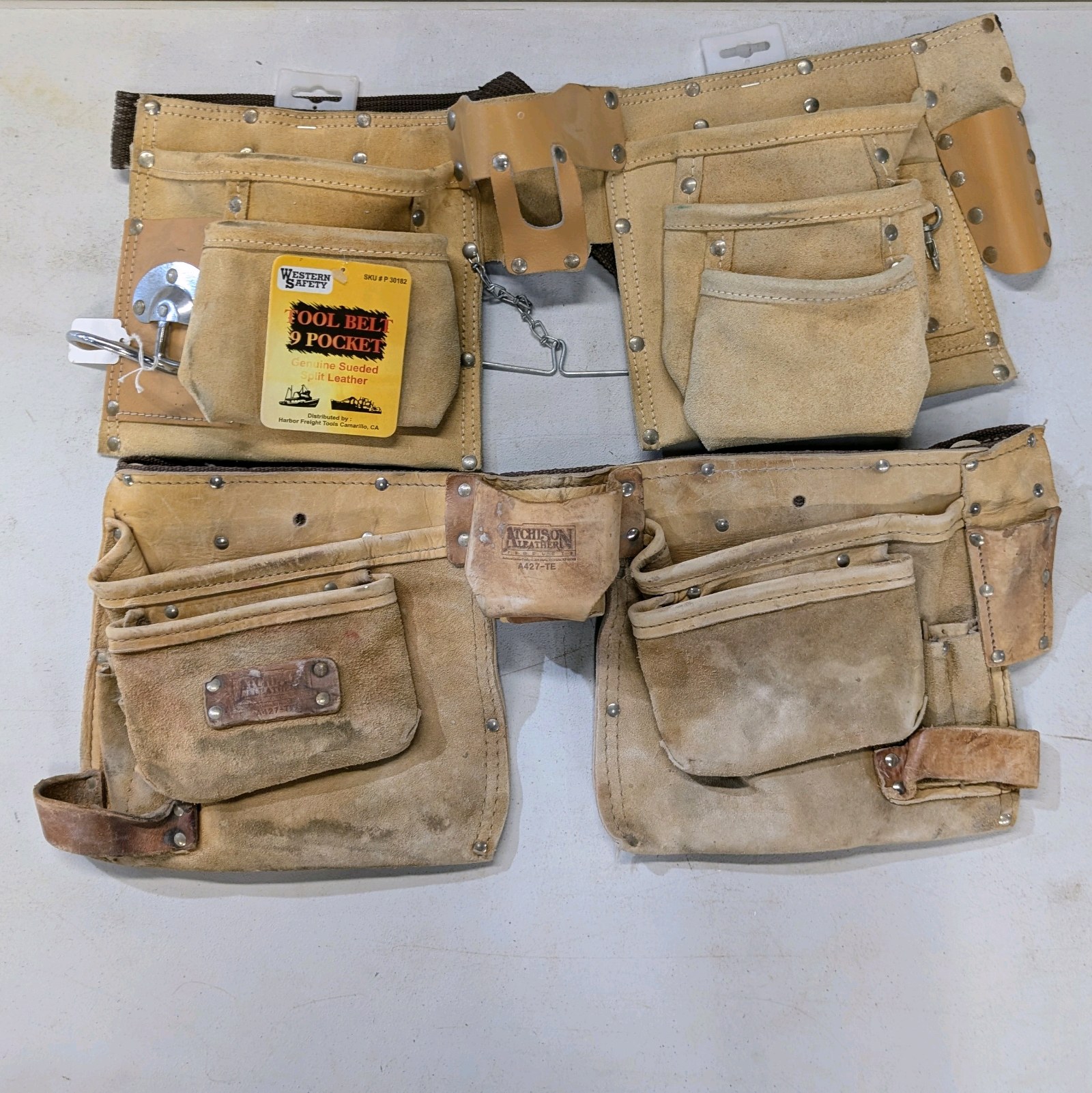 lot 299 image: Lot Of (2) Carpenter Aprons