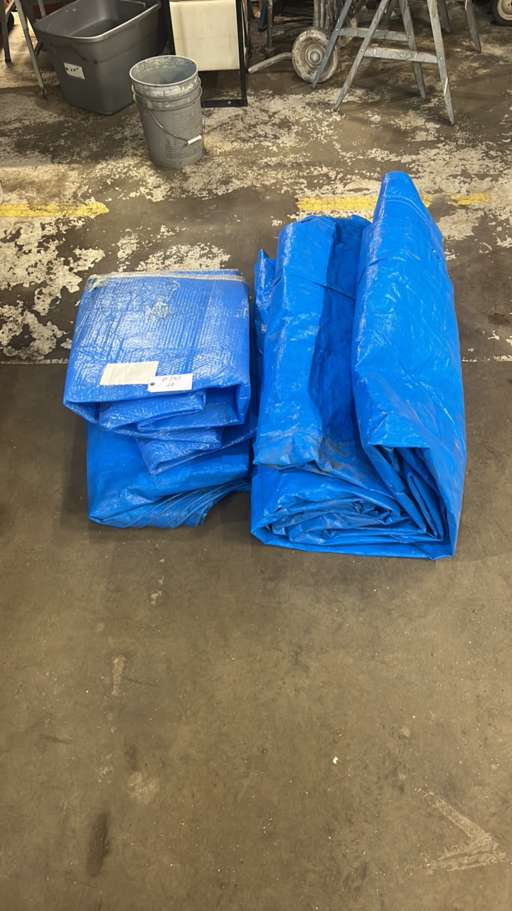 lot 343 image: Tarps